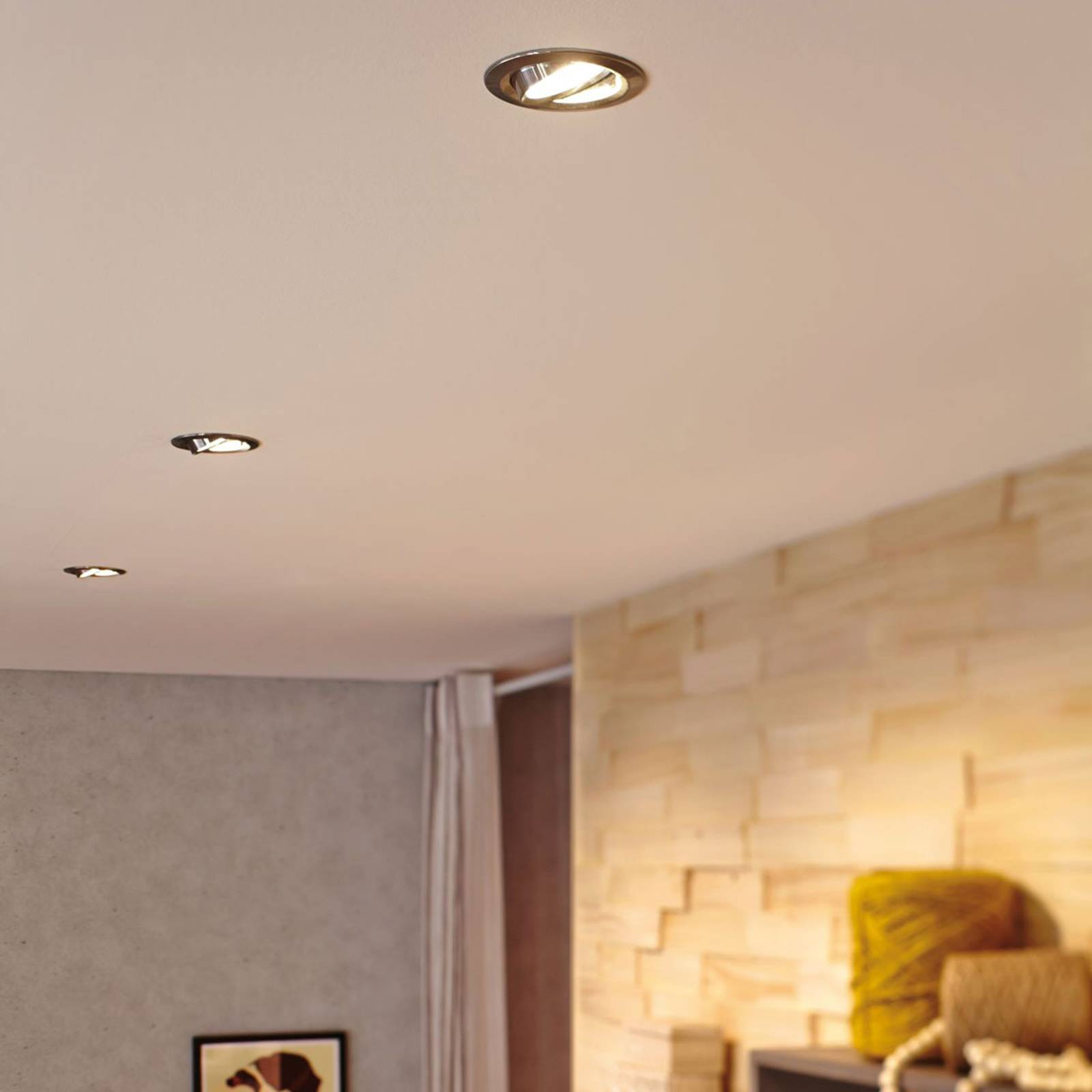 Paulmann-LED-heijastin GU10 6,5W 2 700 K 38° 3 kpl