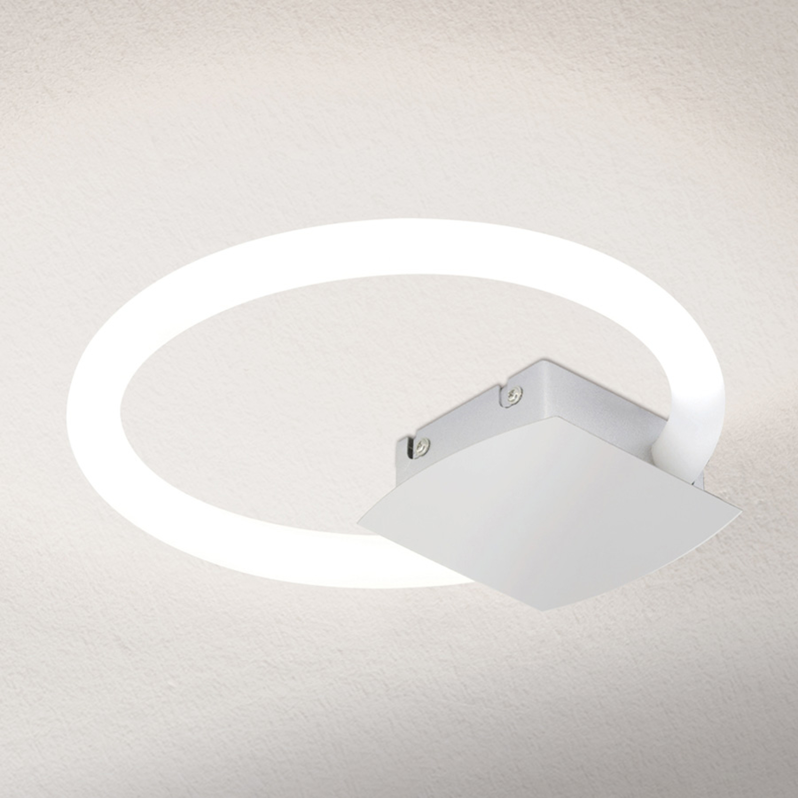 LED-kattovalaisin Karlsson, pyöreä, 26 cm