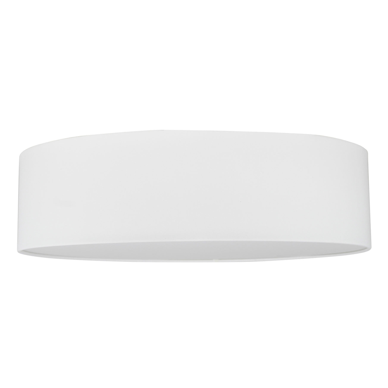 LED-kattovalaisin Josefina, Ø 48 cm, valkoinen