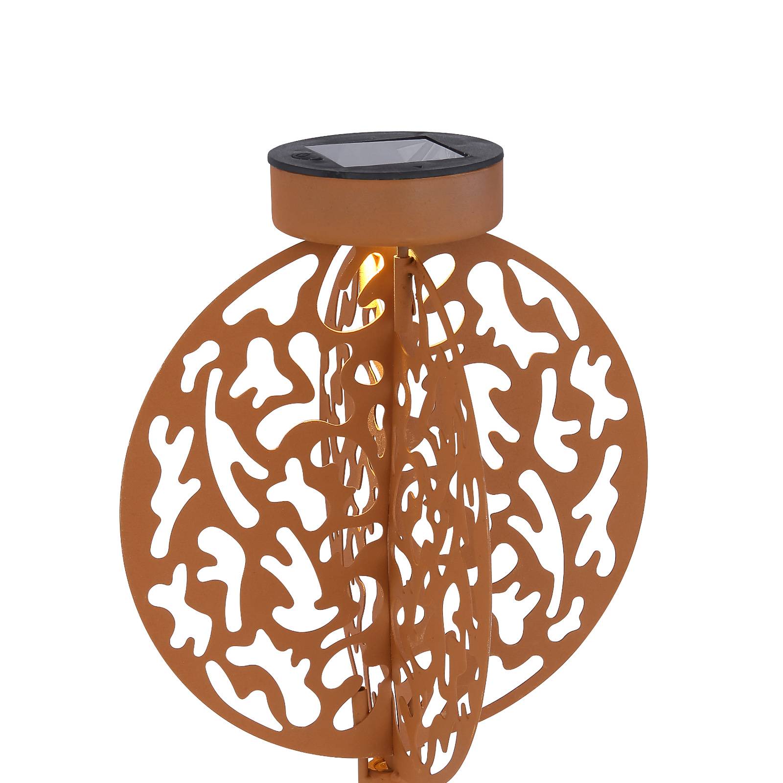 Aurinkokäyttöinen LED-koristelamppu 36610R 20x20cm