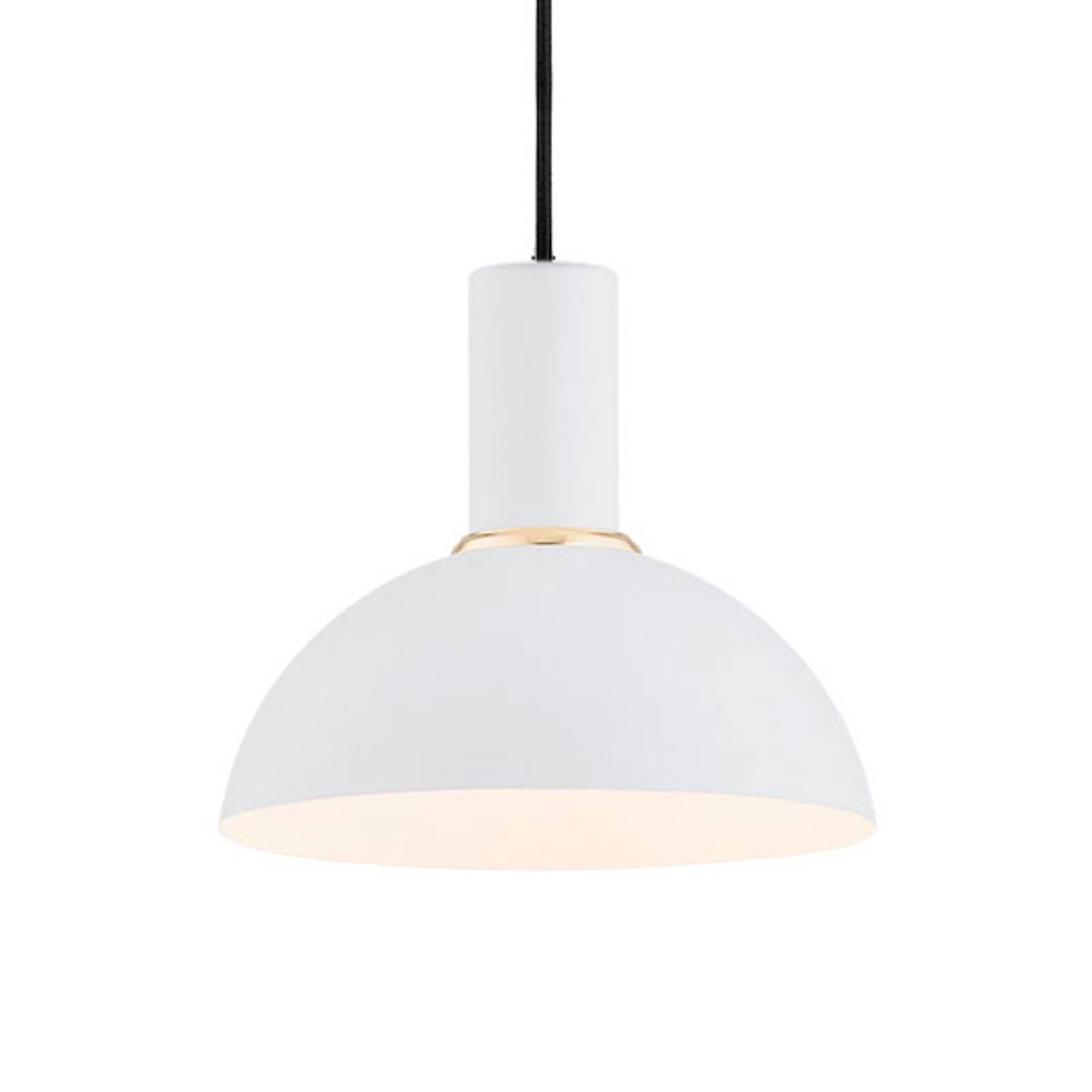 Riippuvalo Selma, 1-lamppuinen valkoinen, Ø 22 cm