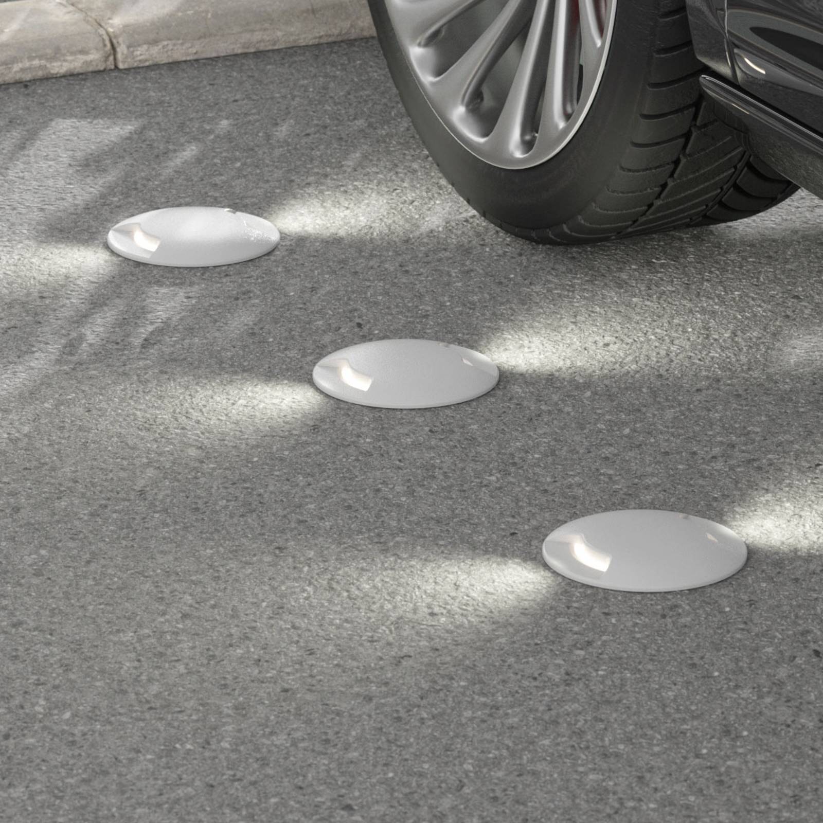 LED-uppovalo Ceci 160-2L, harmaa CCT