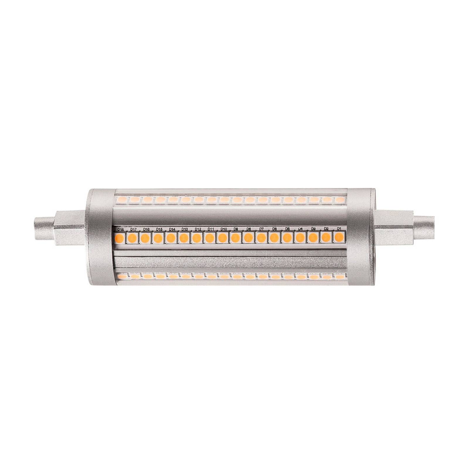 SLV-LED-lamppu R7s QT-DE12 118 mm 14 W 3 000 K