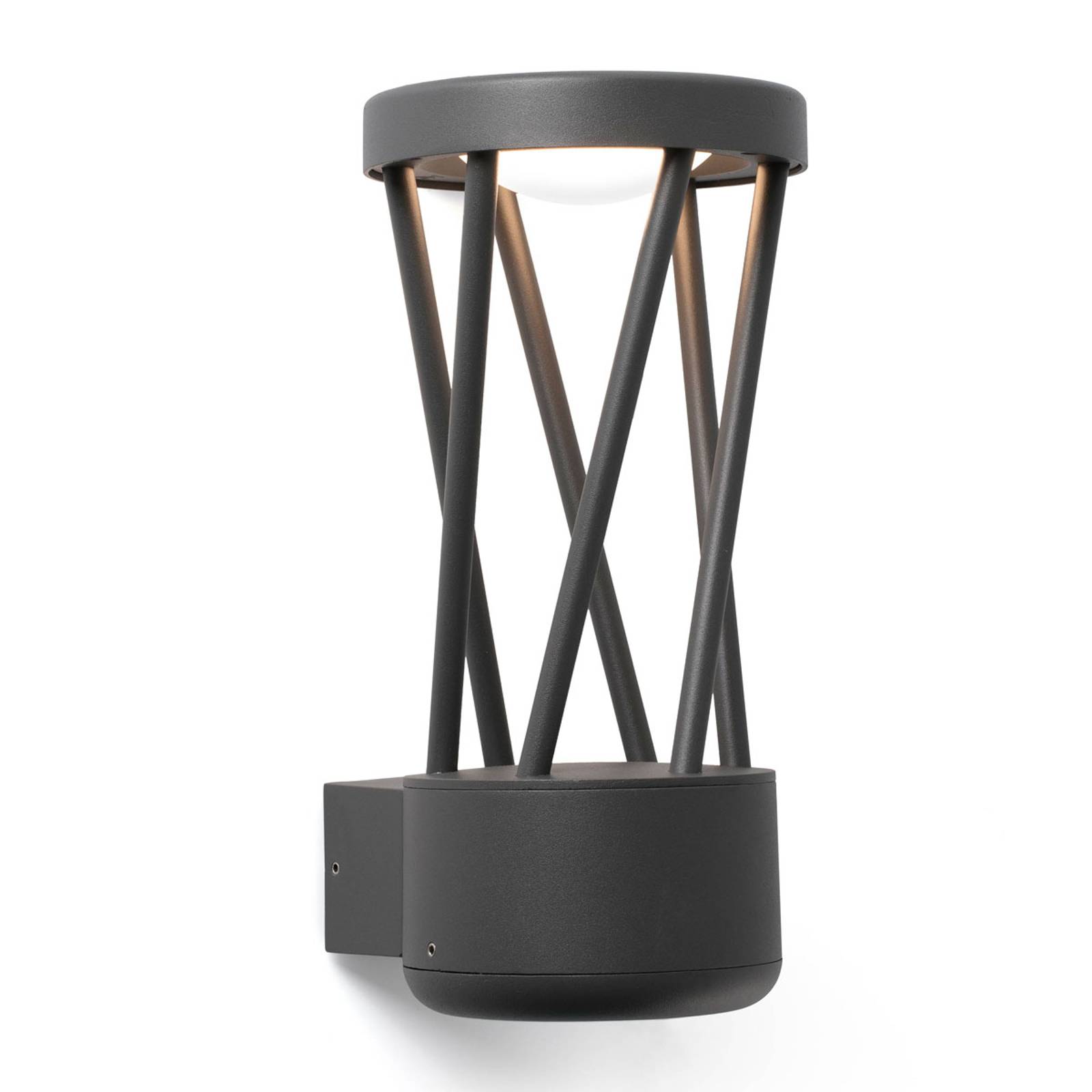 LED-ulkoseinälamppu Twist