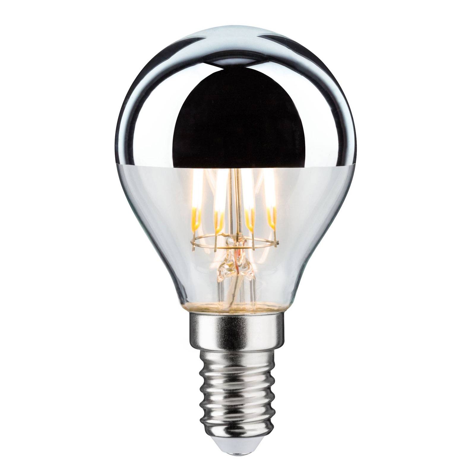 LED-lamppu E14 827 pääpeili hopea 4,8W himmennys