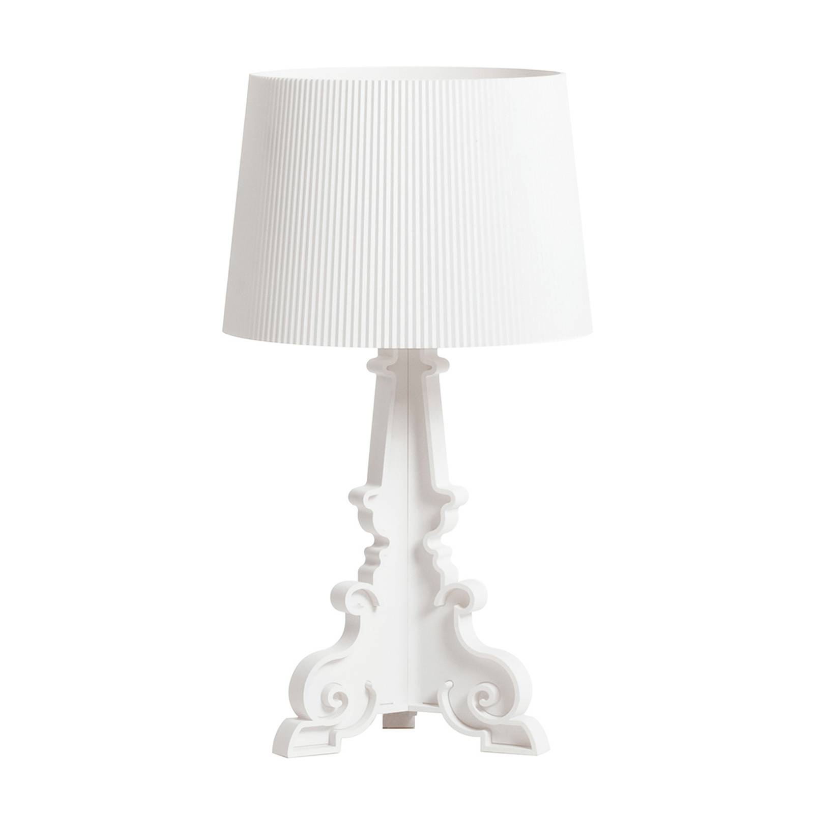 Kartell Bourgie Mat -LED-pöytälamppu E14 valkoinen