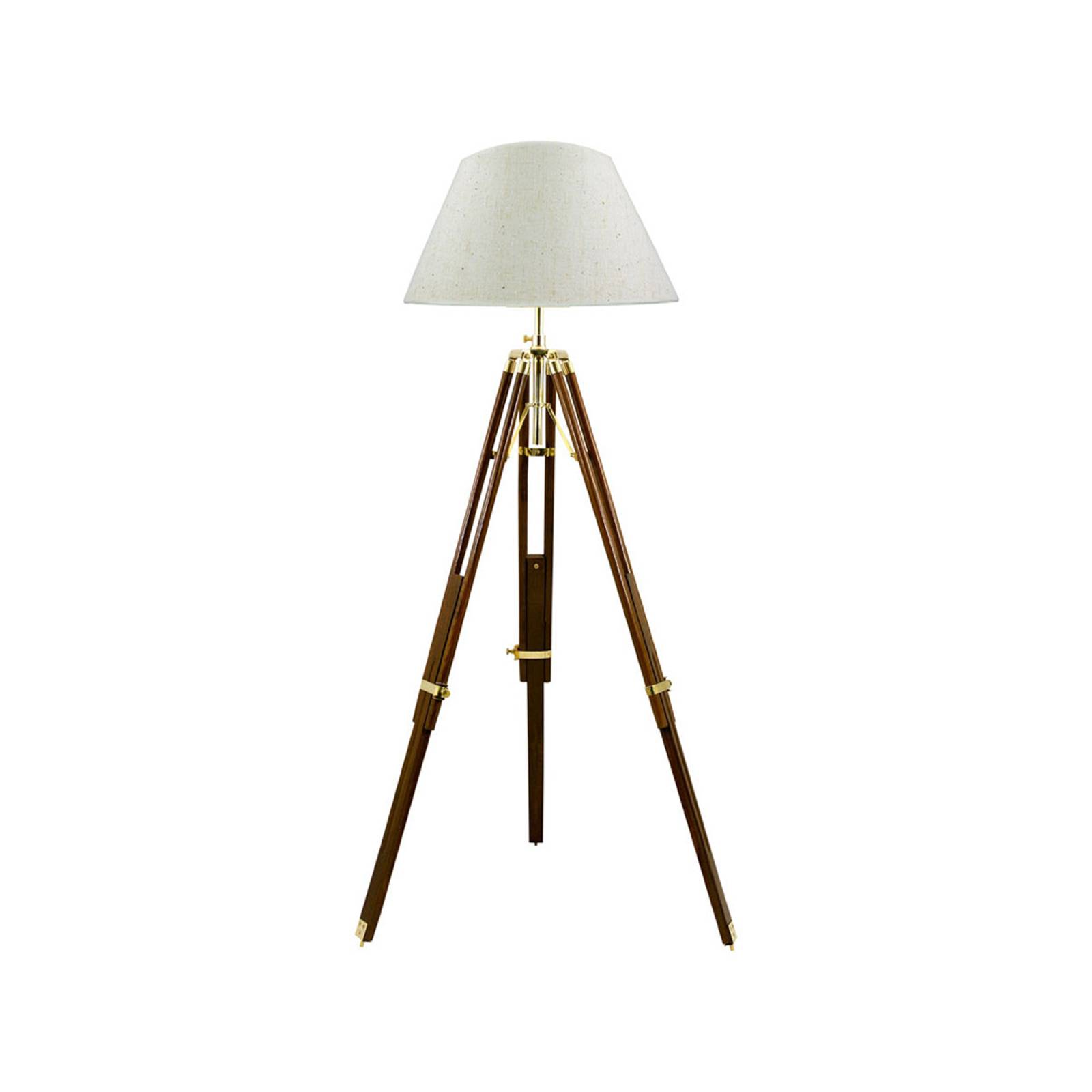 Lattiavalaisin Stativ, juuttivarjostin 50 cm creme