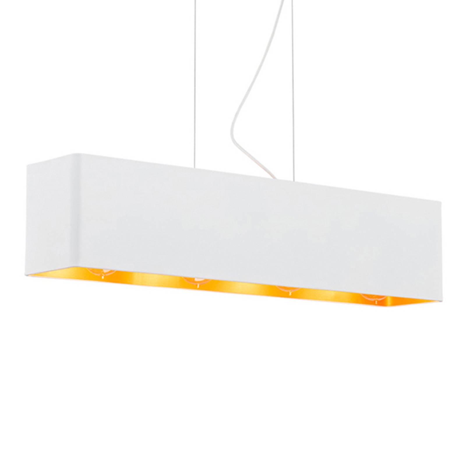 Riippuvalo Tuse, pituus 80 cm, valkoinen