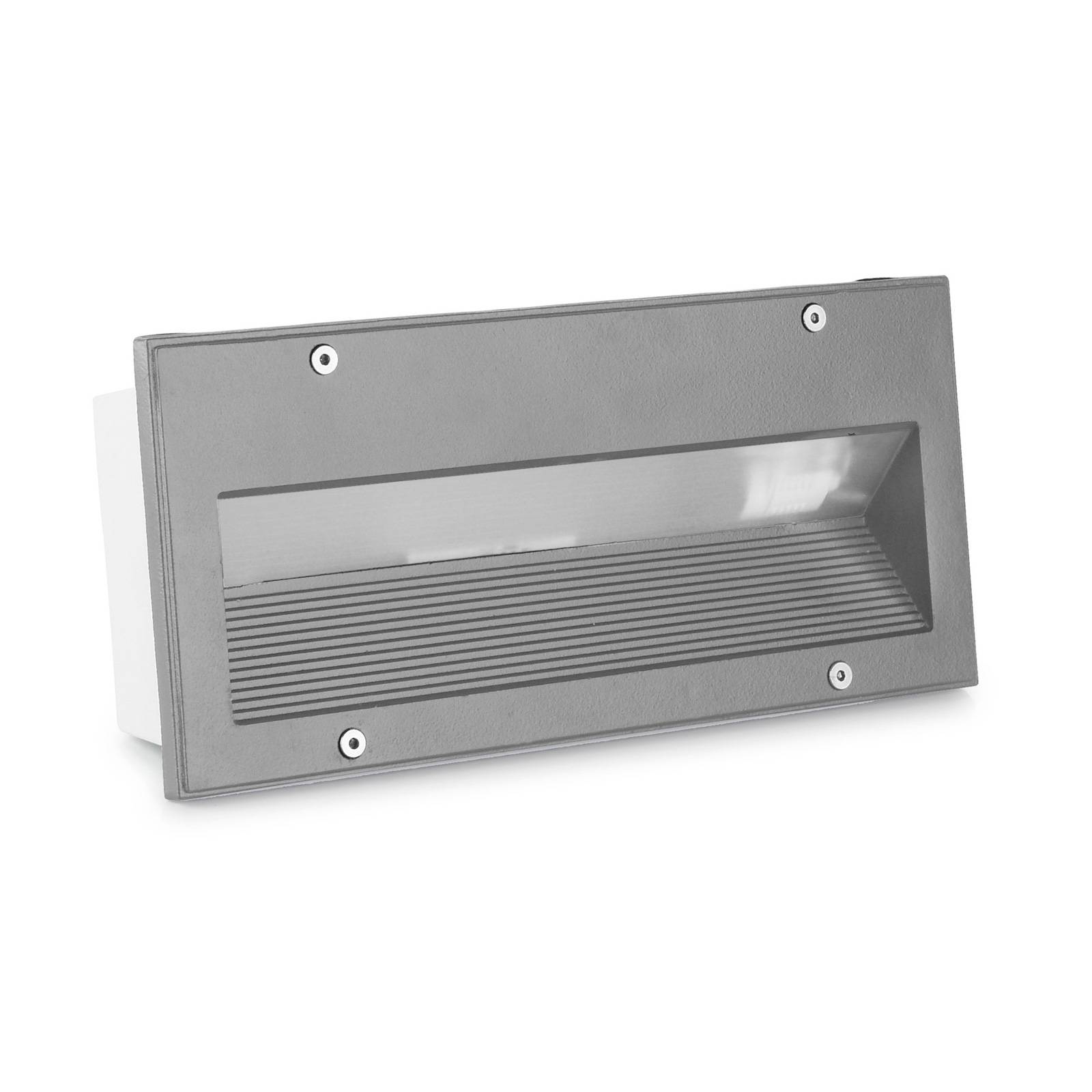 LEDS-C4 Micenas -uppovalo, 25,5 x 11,5 cm harmaa