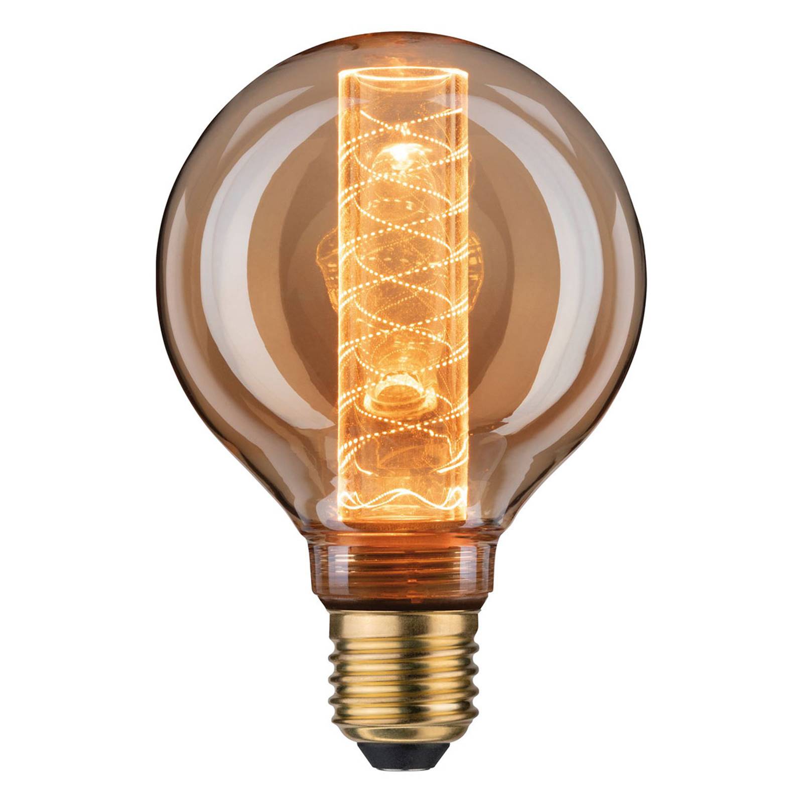LED-globe-lamppu E27 4W G95 Inner Glow spiraali