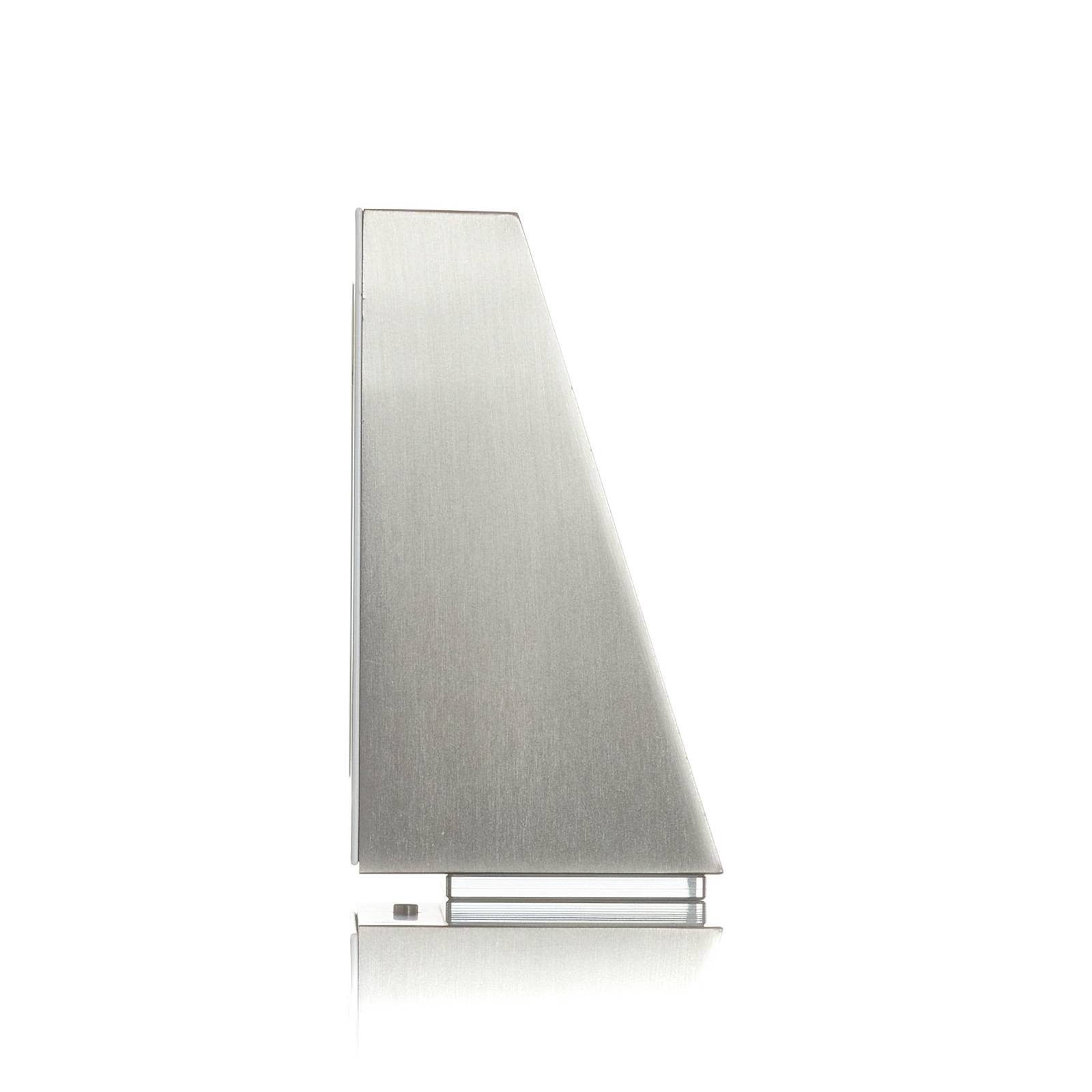 BEGA 78052 seinälamppu 3000K 18cm teräs 510lm