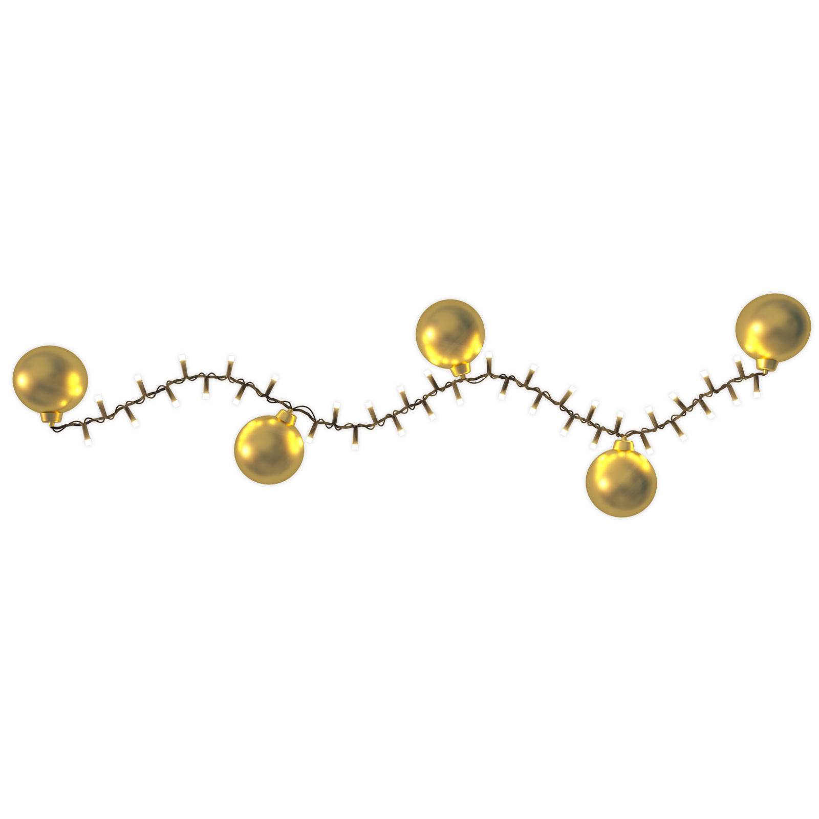 LED-valoketju 2in1, Champagne gold, 550 LEDiä
