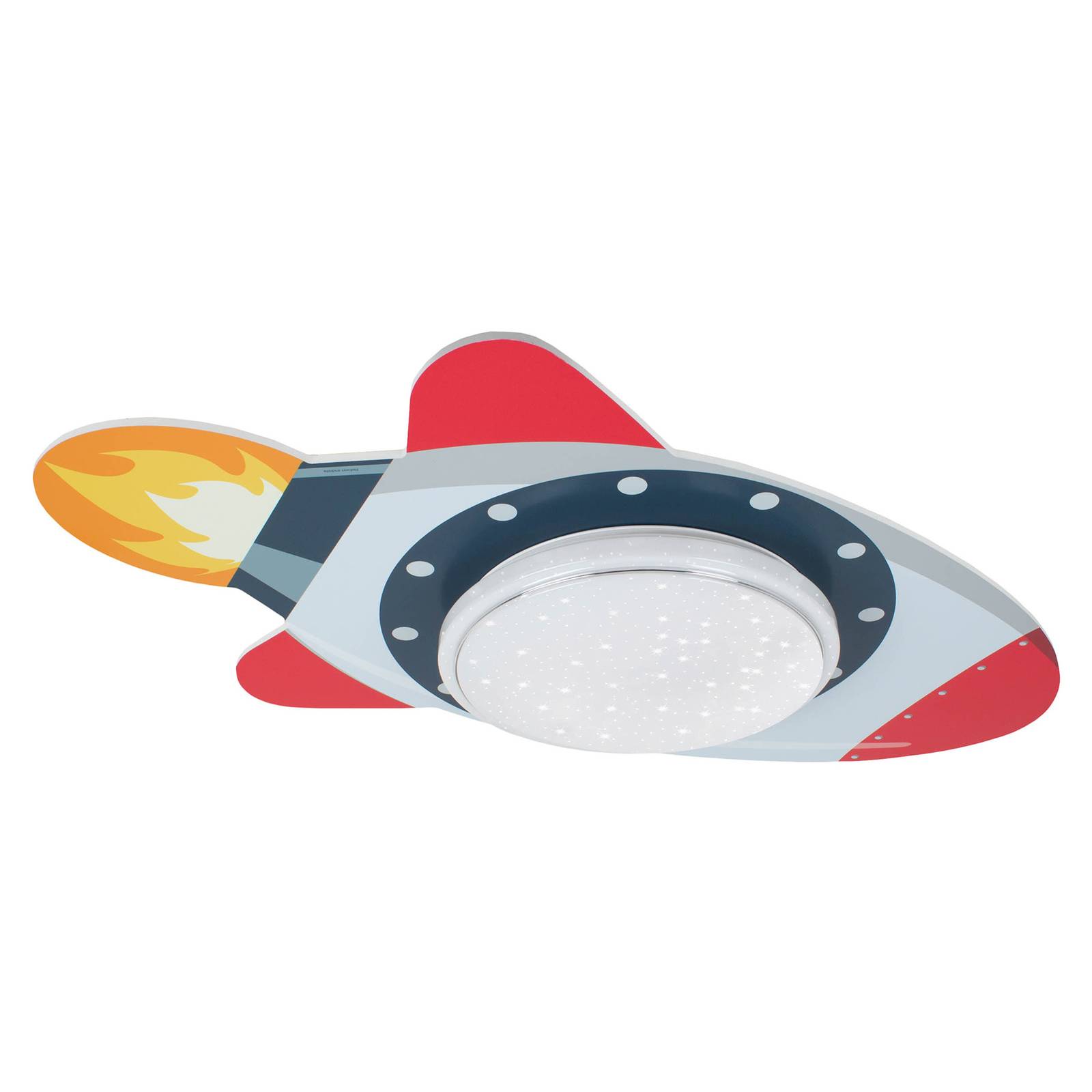 LED-kattovalaisin Starlight, raketti
