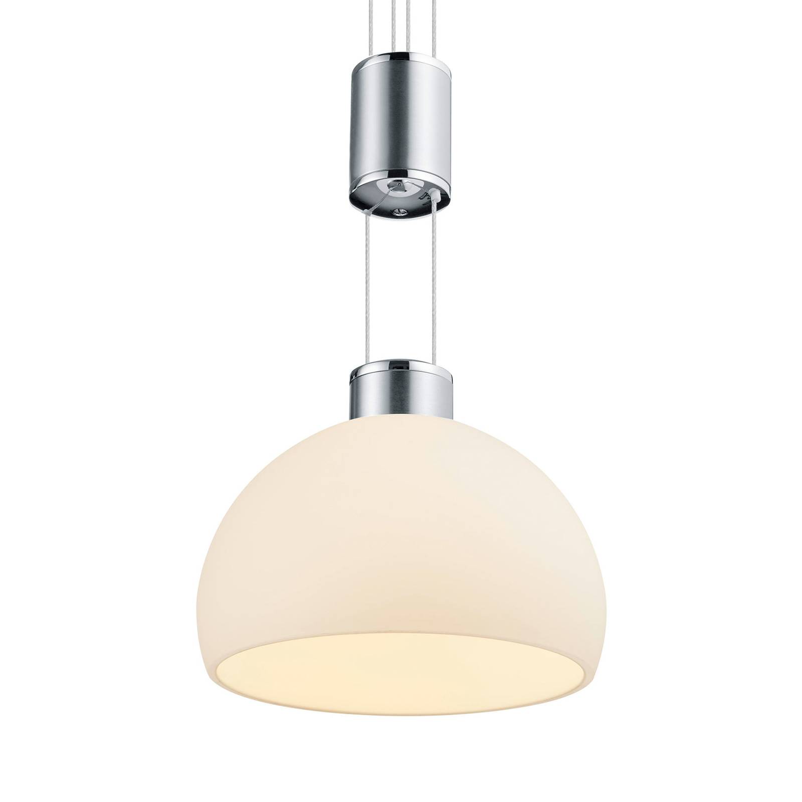 BANKAMP Meisterwerke -riippulamppu 3-lamp. nikkeli