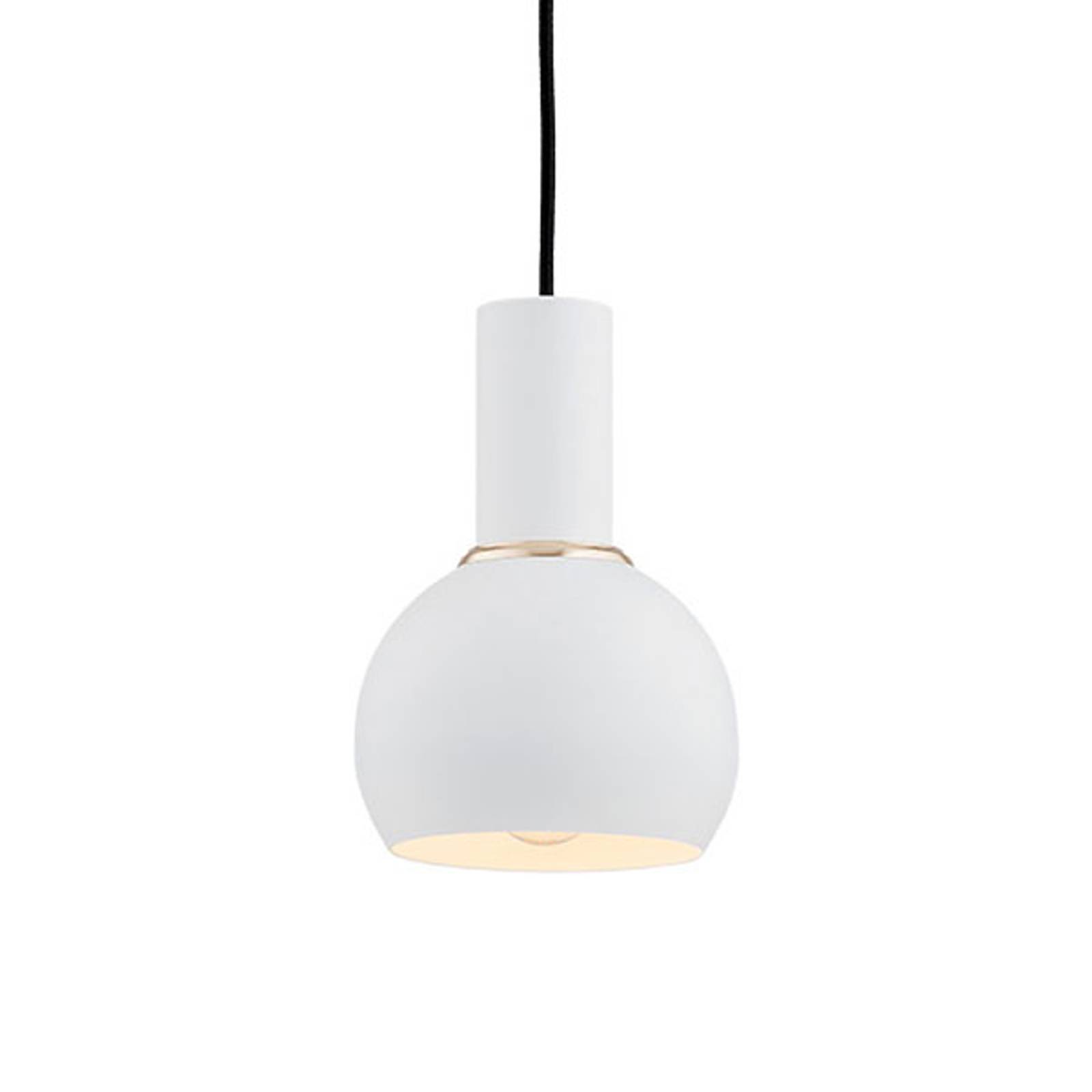 Riippuvalo Selma, 1-lamppuinen valkoinen, Ø 14 cm