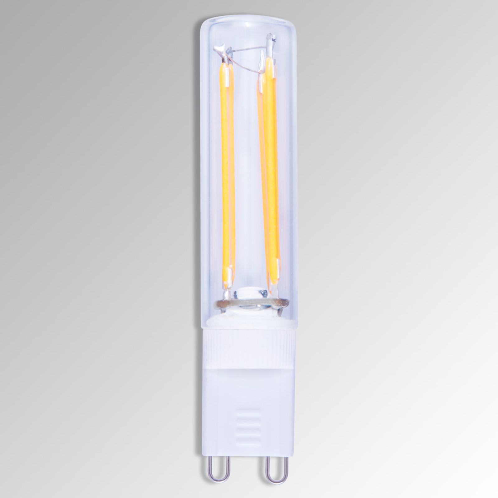 LED-nastakantalamppu G9 2,7 W 822 hiililangalla