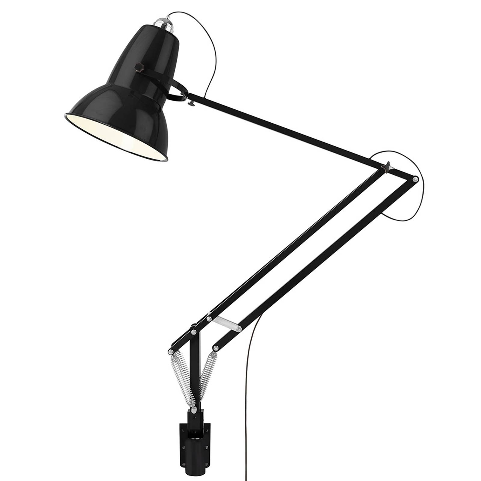 Anglepoise Original 1227 Giant -seinävalo musta