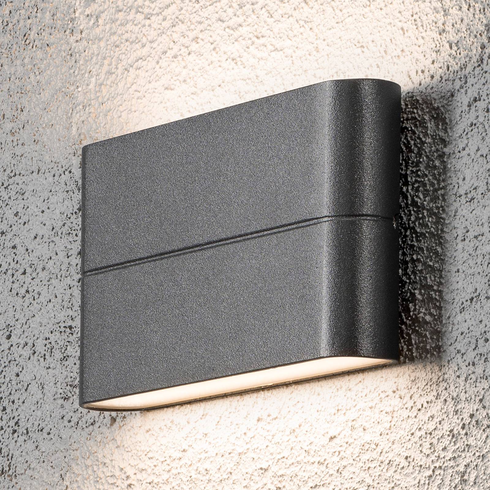 LED-ulkoseinälamppu Chieri 17 cm antrasiitti