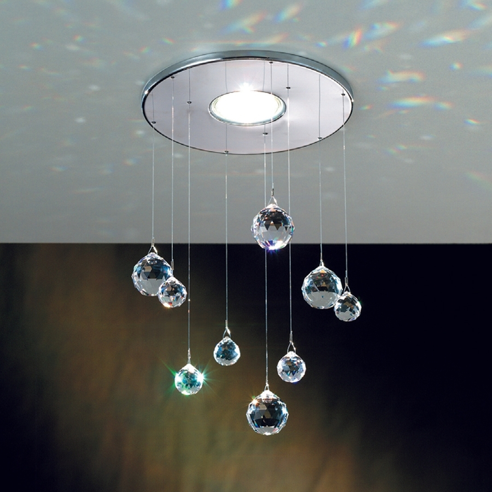 Uppovalo Feng Shui ja Swarovski Elements kromi