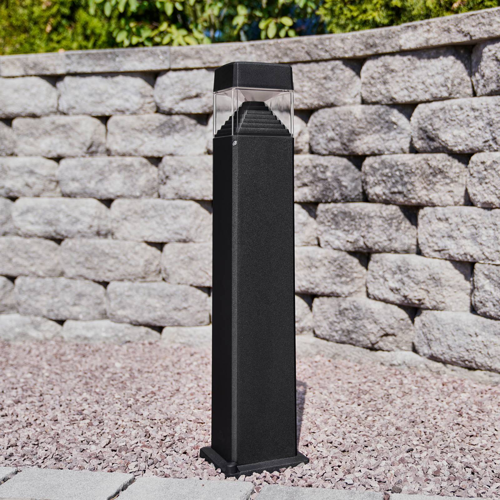 Ester-pylväsvalo 80cm GX53 7W CCT musta/kirkas