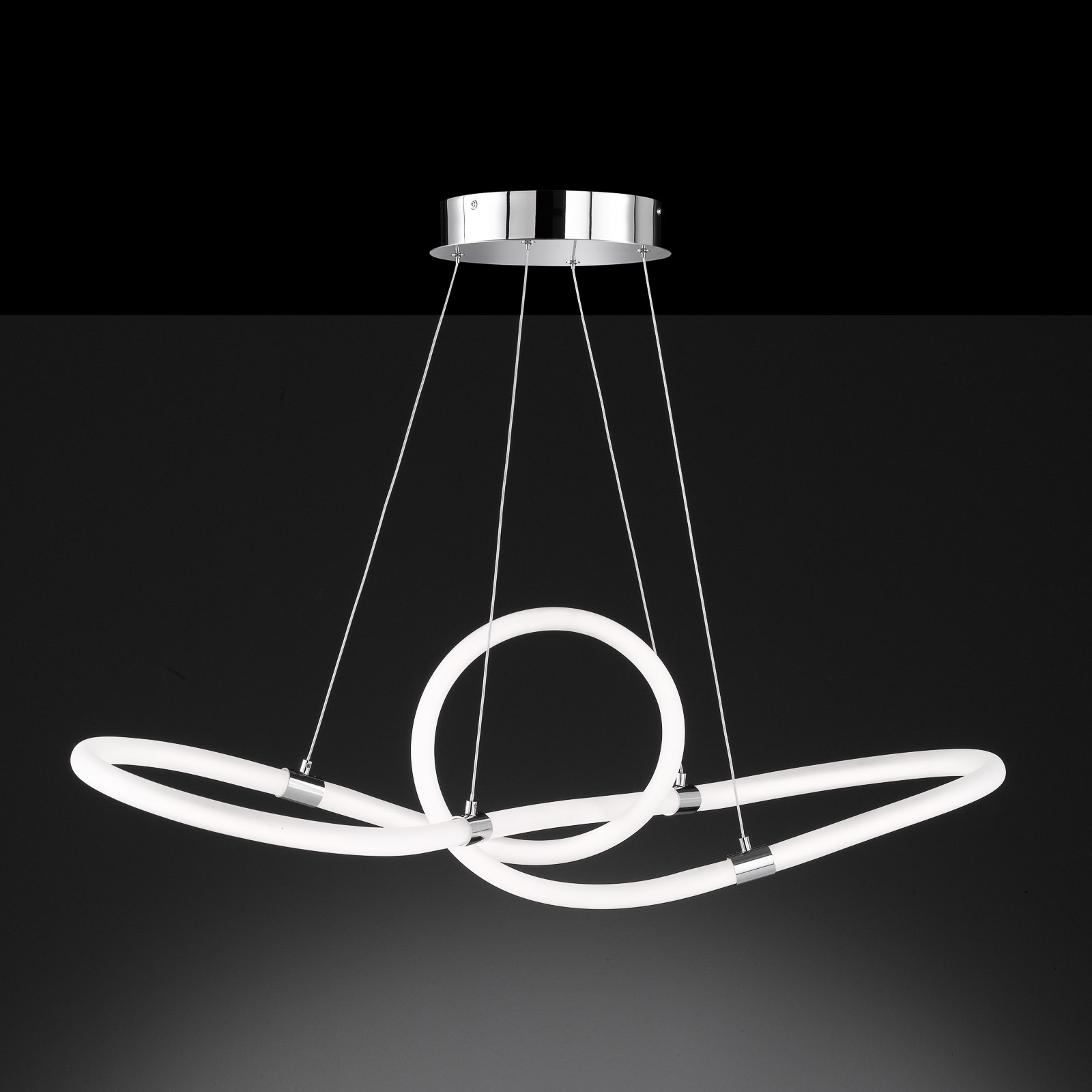 LED-riippuvalaisin Mira, kaukosäädin 92,5x30,5 cm