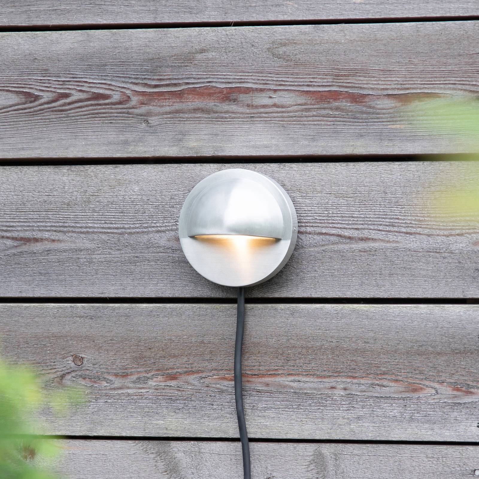 Garden 24 -LED-seinävalaisin Wall, hopea