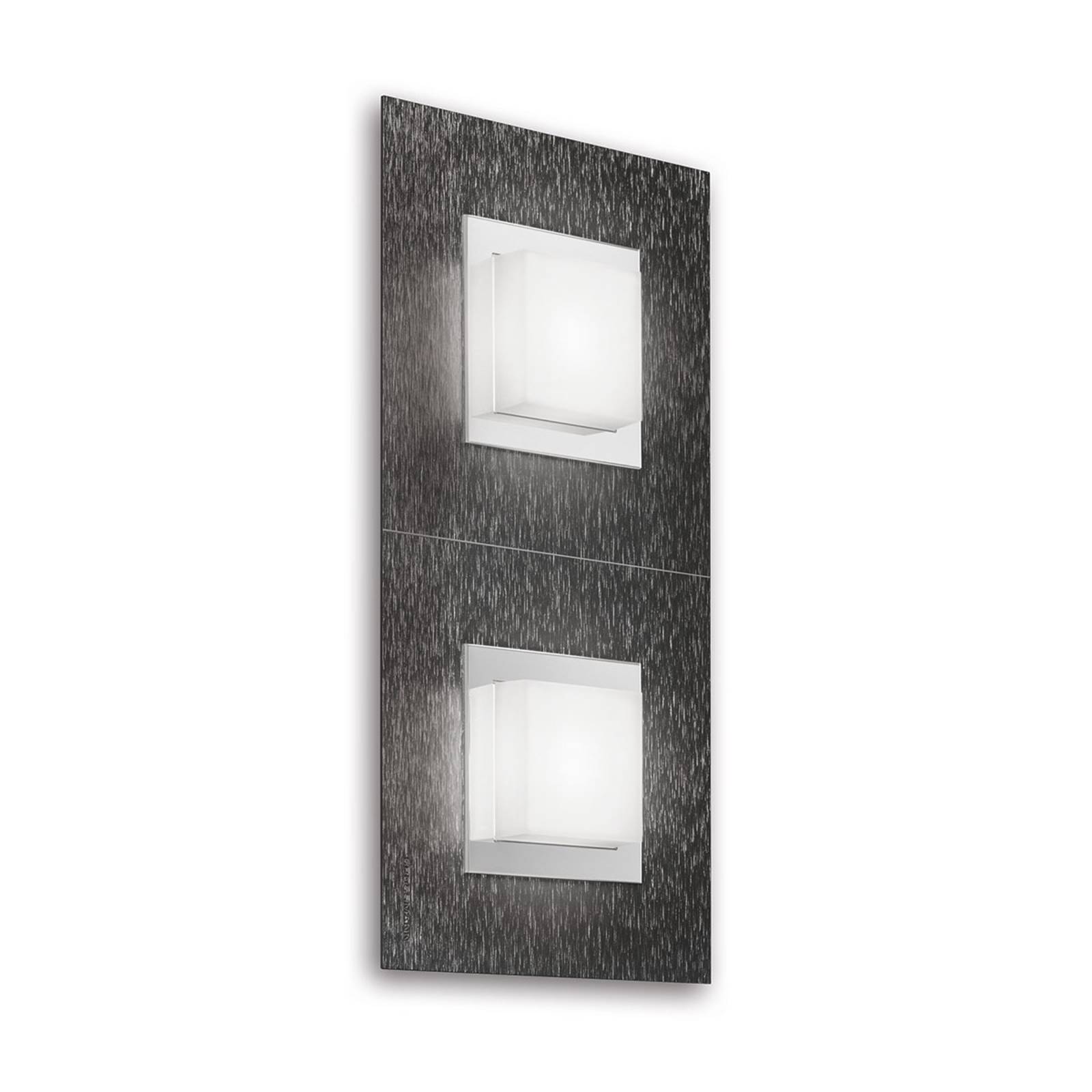 GROSSMANN Basic LED-valaisin 2-lampp., antrasiitti