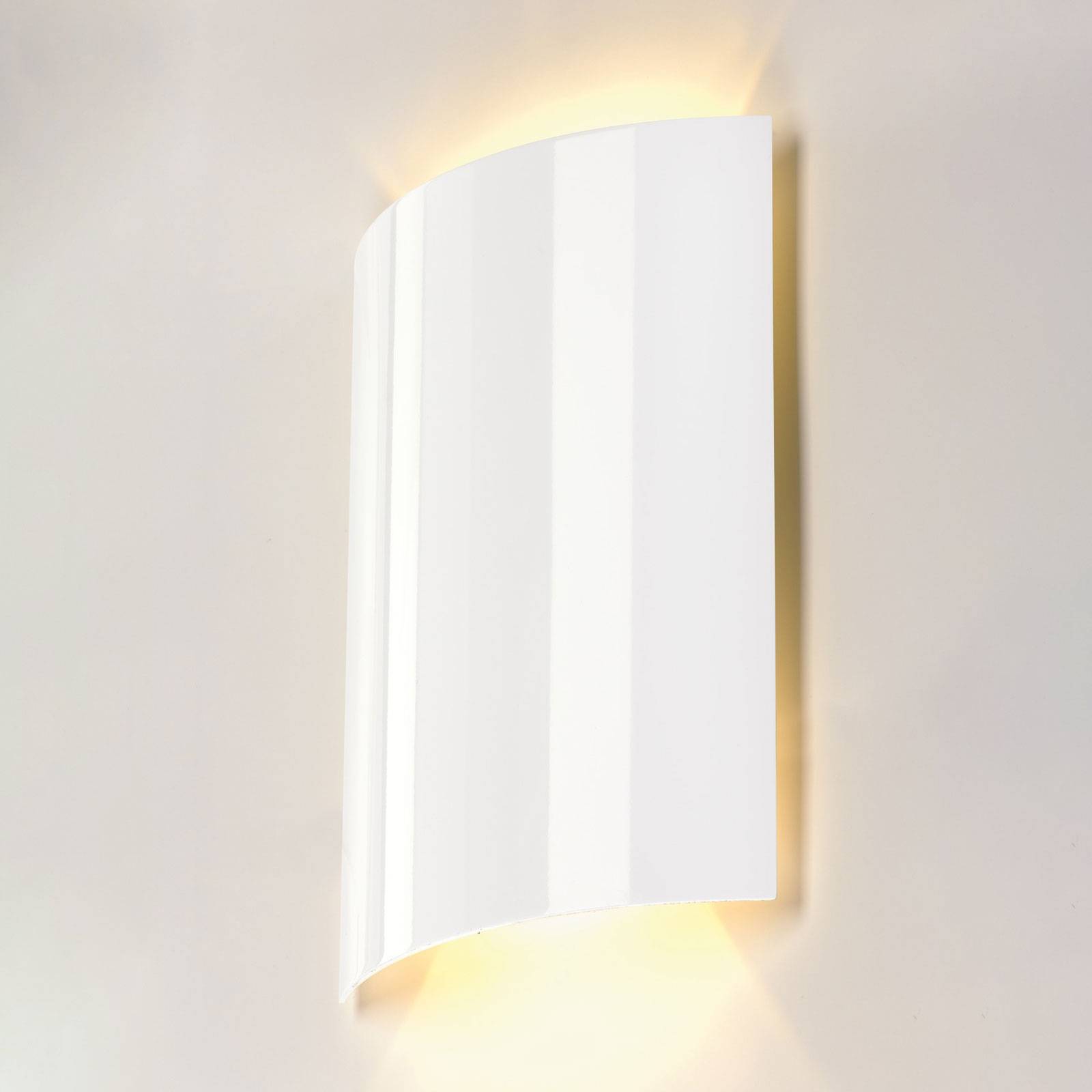 SLV Sail -LED-seinävalo, 2-lamp. 30 cm valkoinen