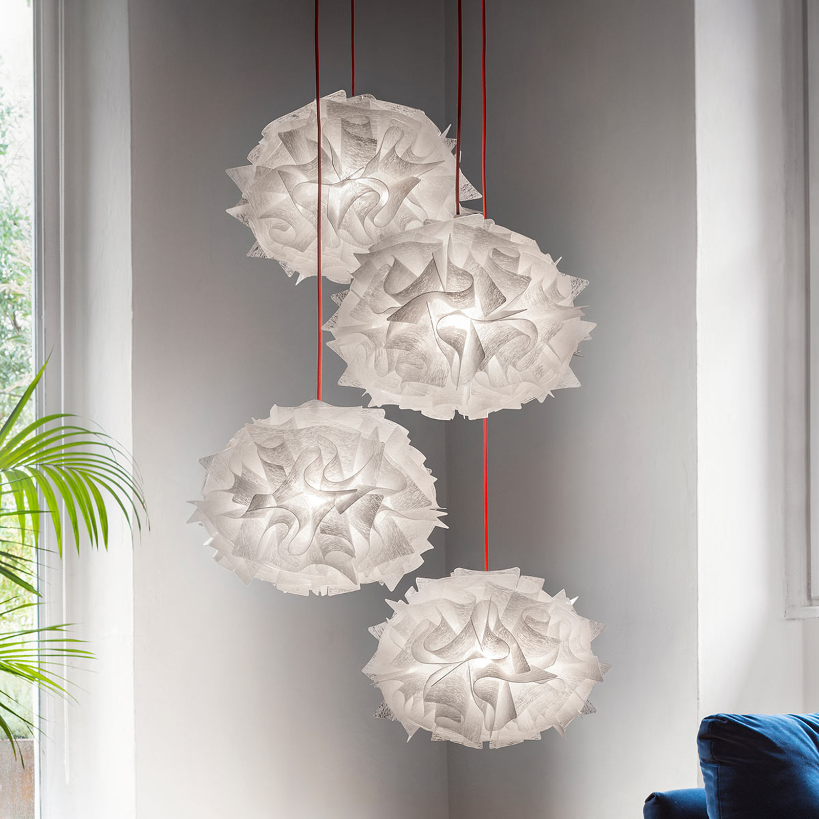 Slamp Veli Mini Quartet Couture -riippuvalo