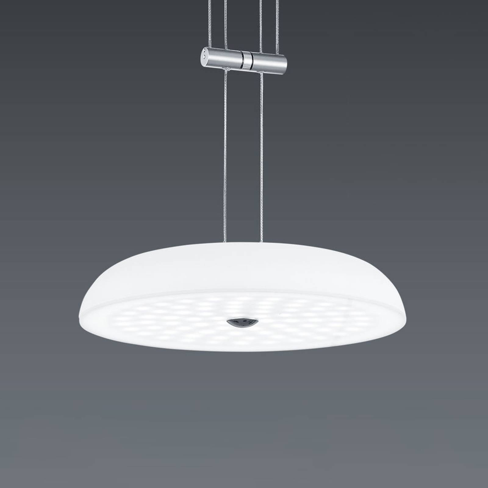 BANKAMP Vanity -riippuvalo, 1-lamp. nikkeli Ø25 cm
