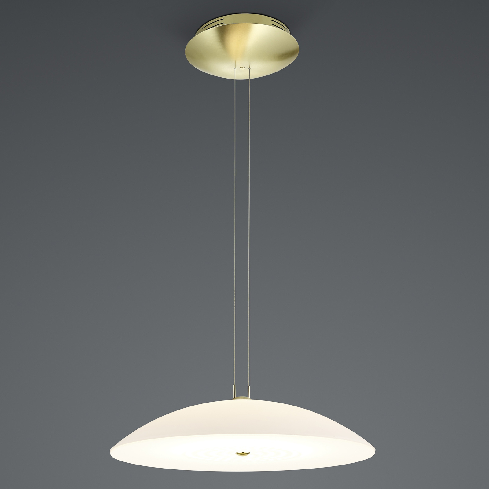 BANKAMP Manu LED-riippuvalaisin ZigBee messinki