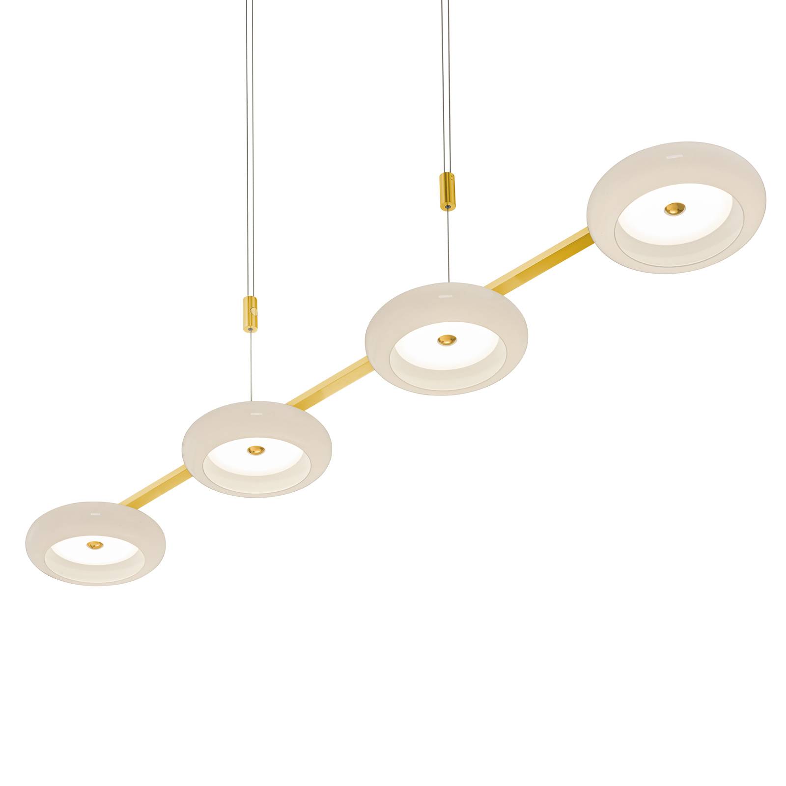 BANKAMP Centa riippuvalaisin 4-lamp. messinki