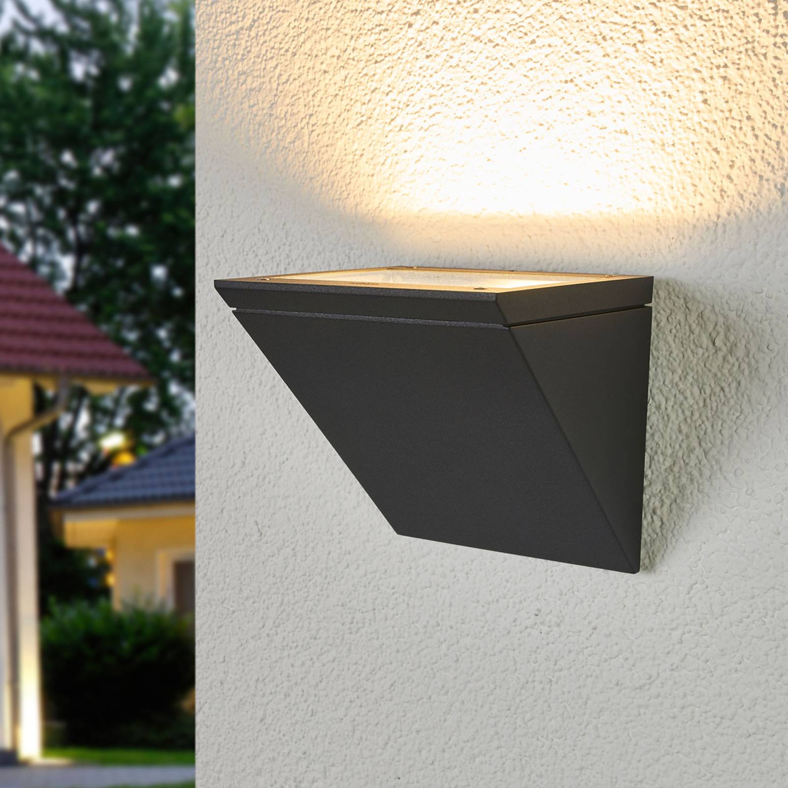 BEGA 22449K3 LED-seinäspotti ulos grafiitti 3000K