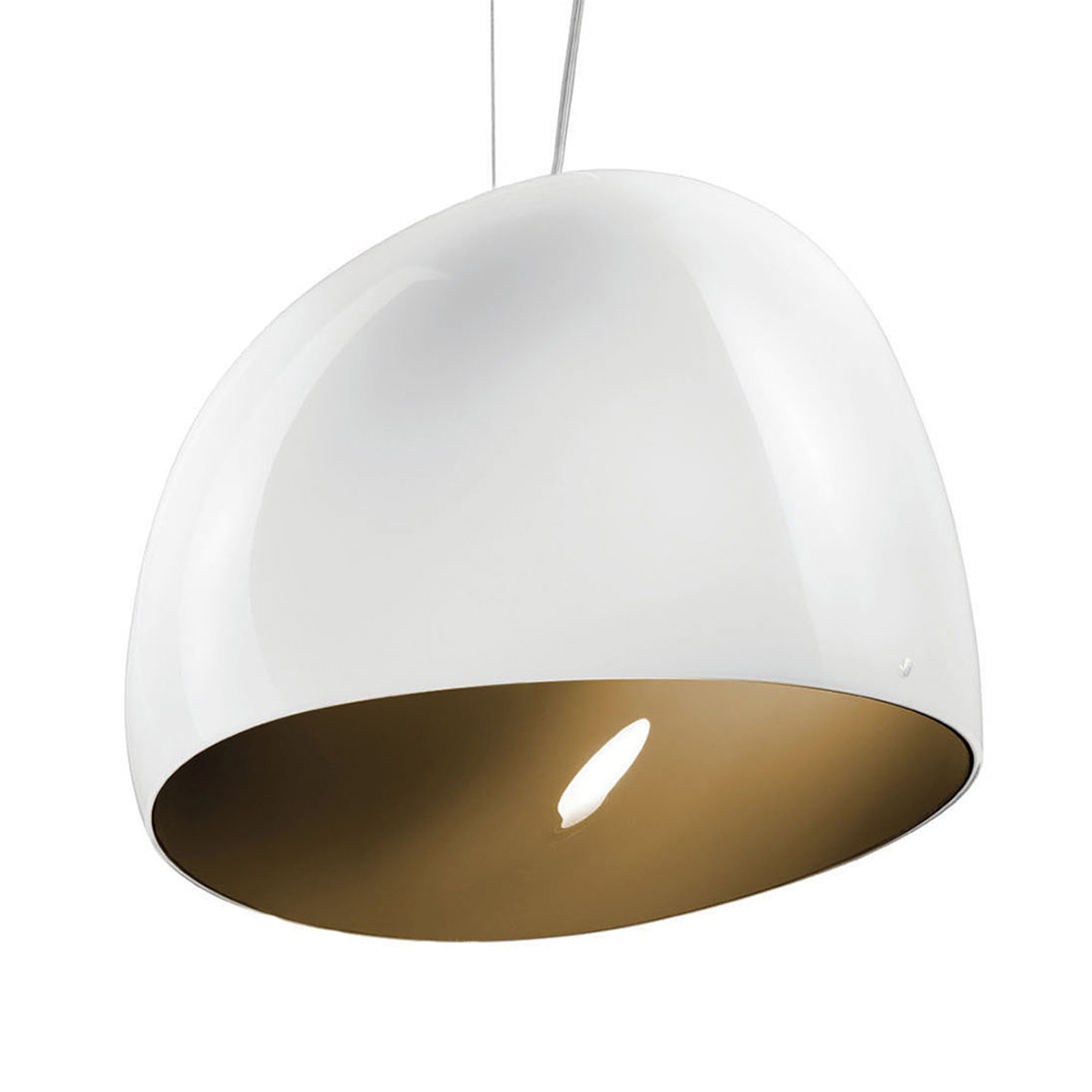 Riippuvalo Surface Ø 40 cm E27 valkoinen/ruskea