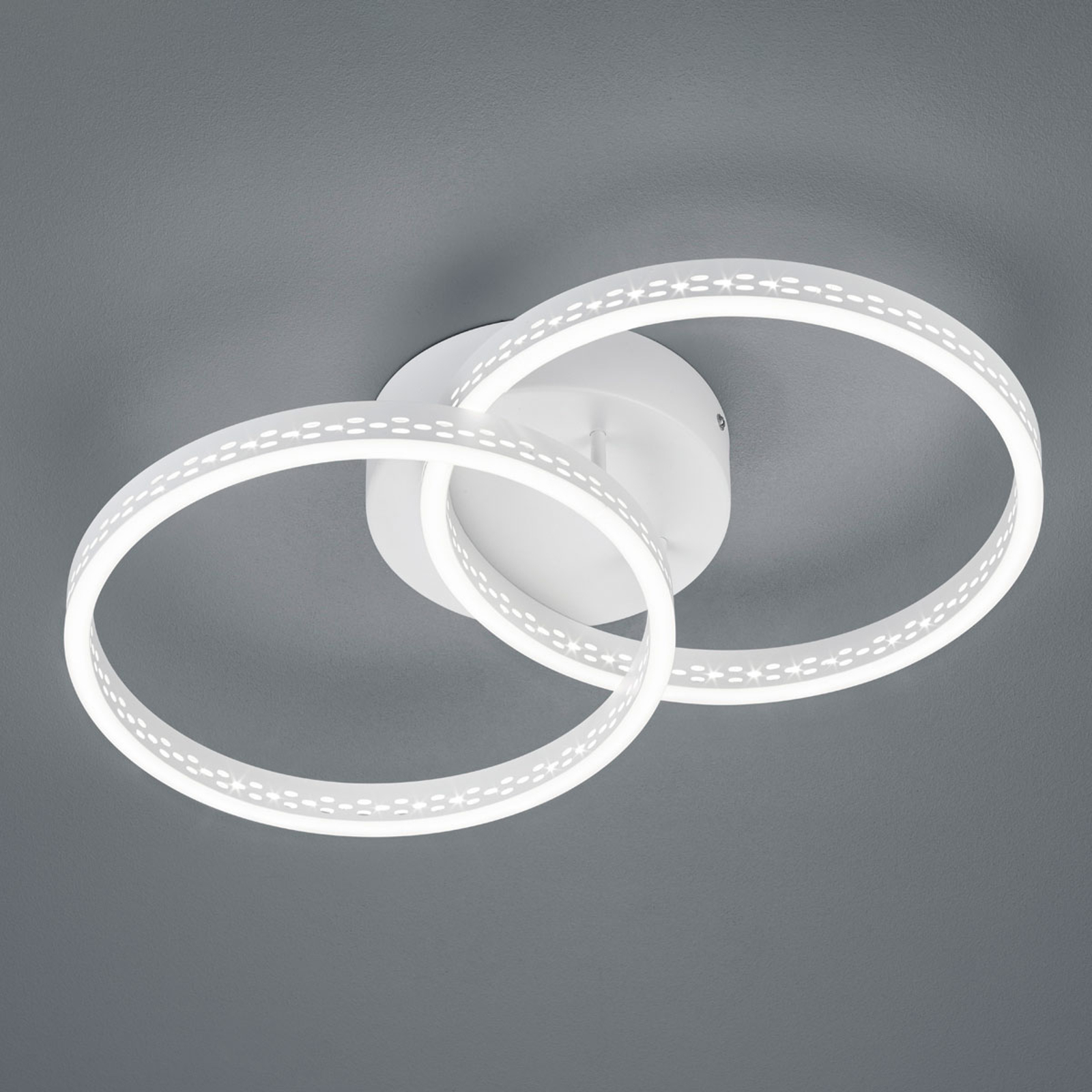 LED-kattovalaisin Lincoln, kaksilamppuinen