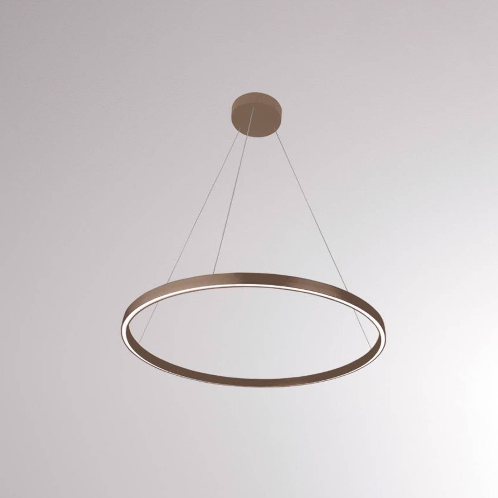 LOUM Perfora M -LED-riippuvalaisin Ø 60 cm terra