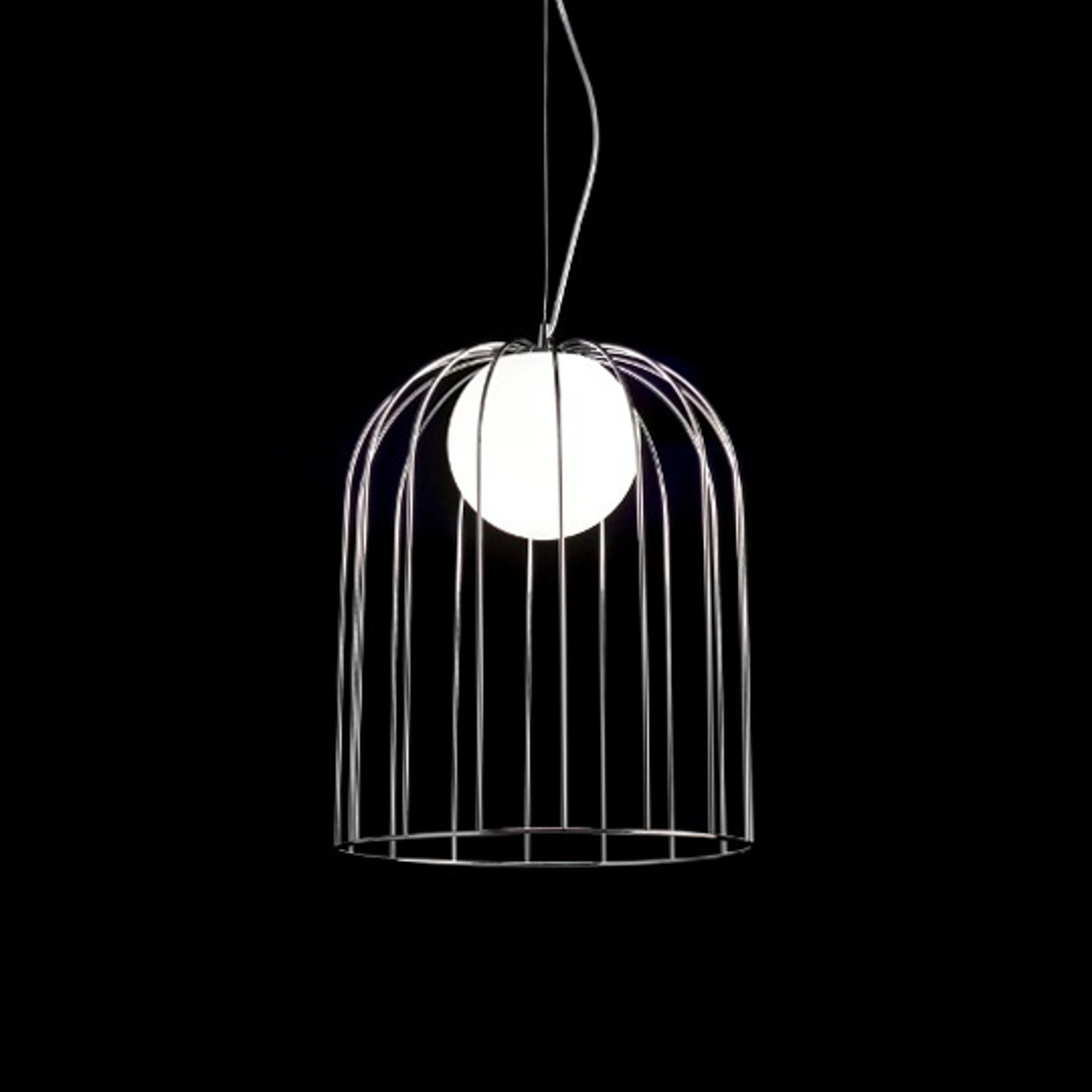 Suuri design-riippuvalaisin Kluvi, kromi