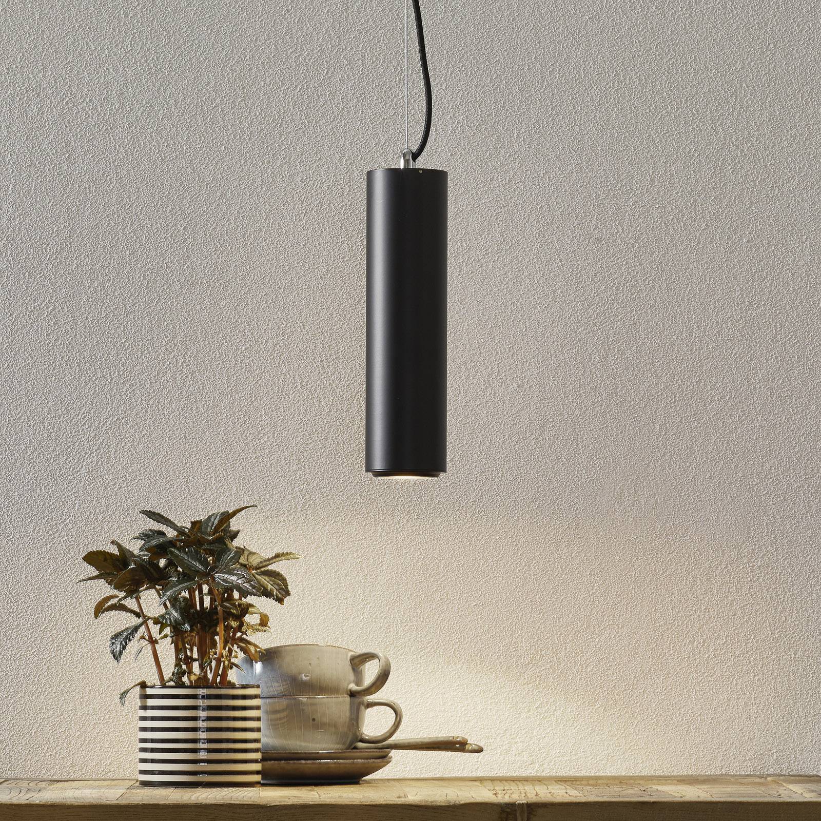 Studio - musta LED-riippuvalaisin