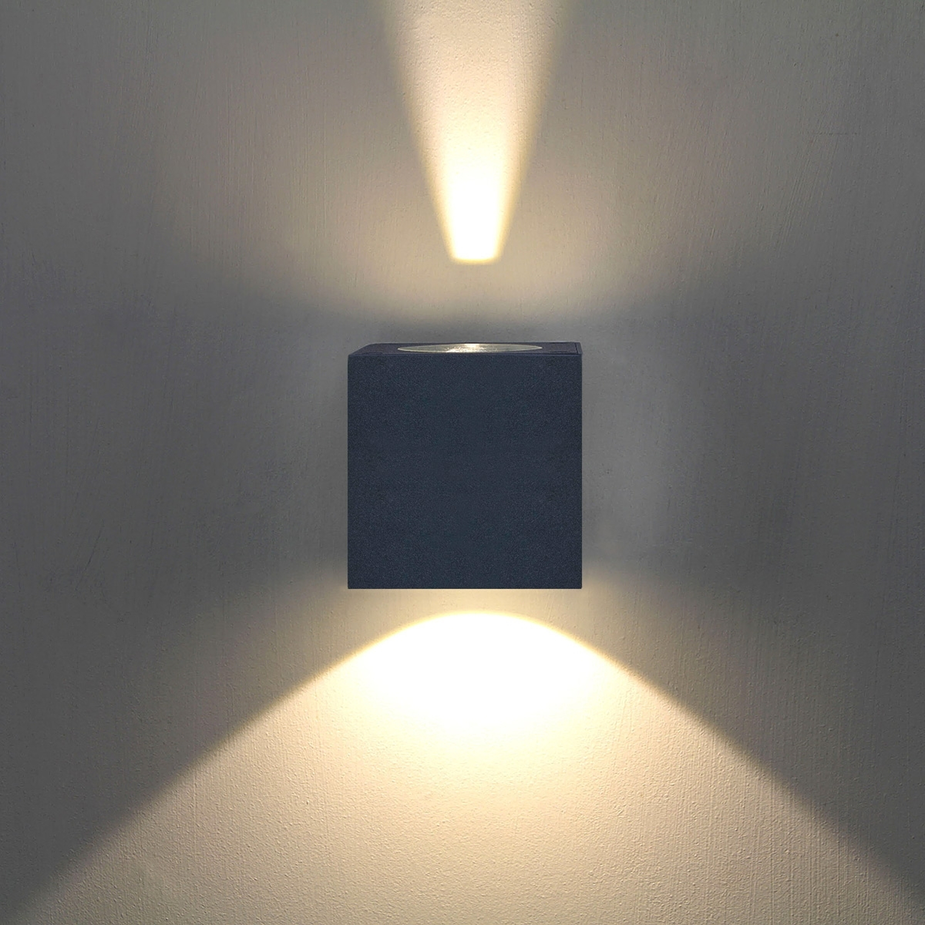 Jarno LED-ulkoseinävalaisin, grafiitti