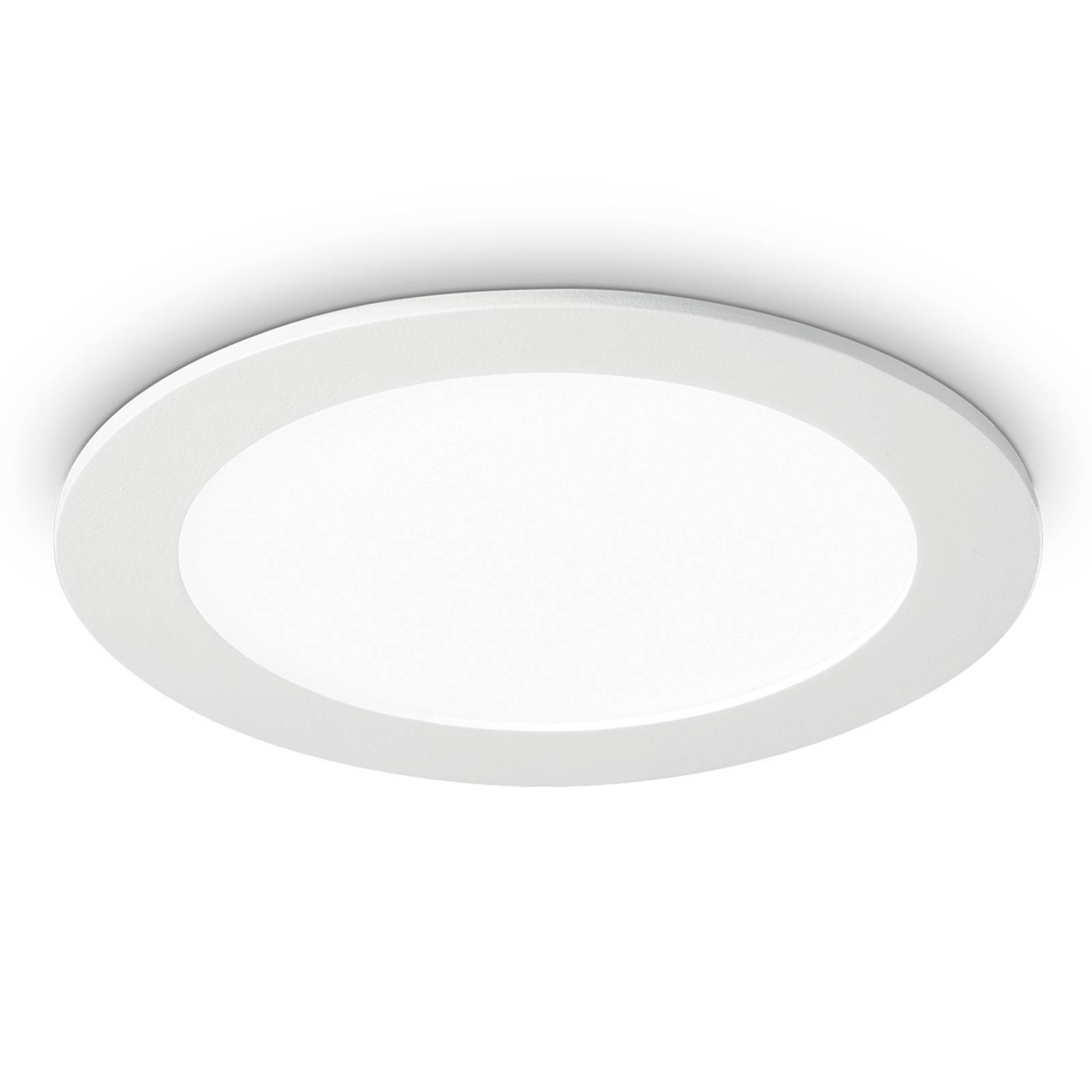 LED-kattouppovalaisin Groove round 3 000 K, 22,7cm