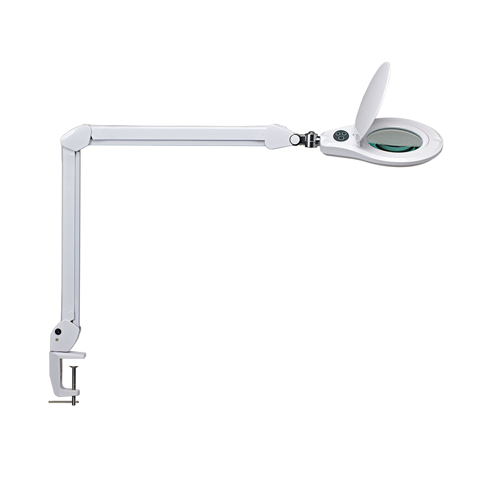 LED-suurennuslasivalaisin MAULsource, himmennys