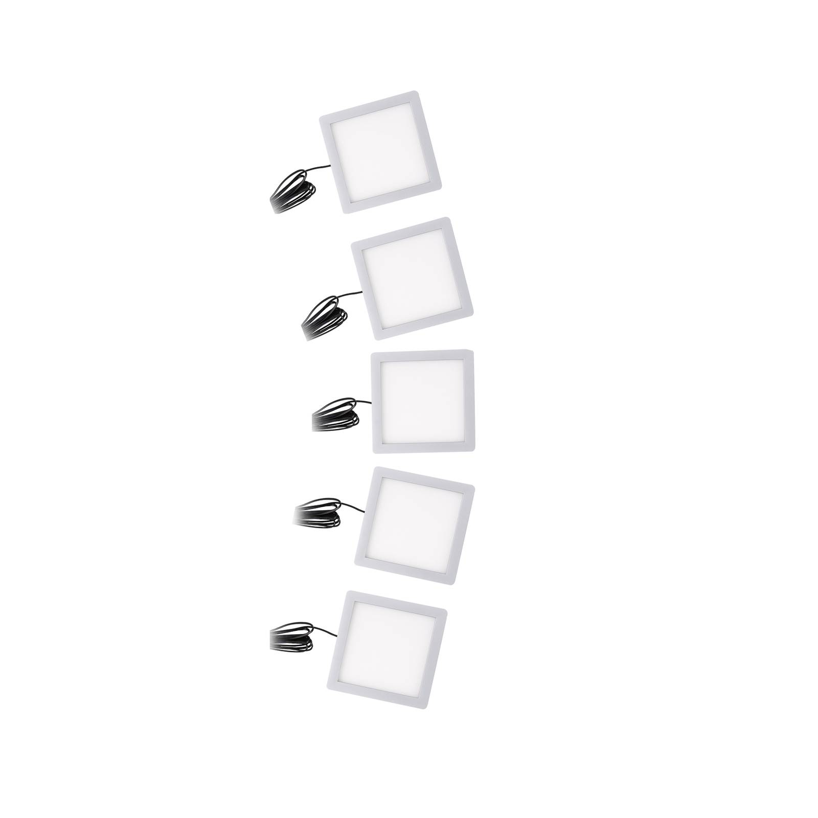 Arcchio Limno -LED-kaapinalusvalaisin, 5 kpl