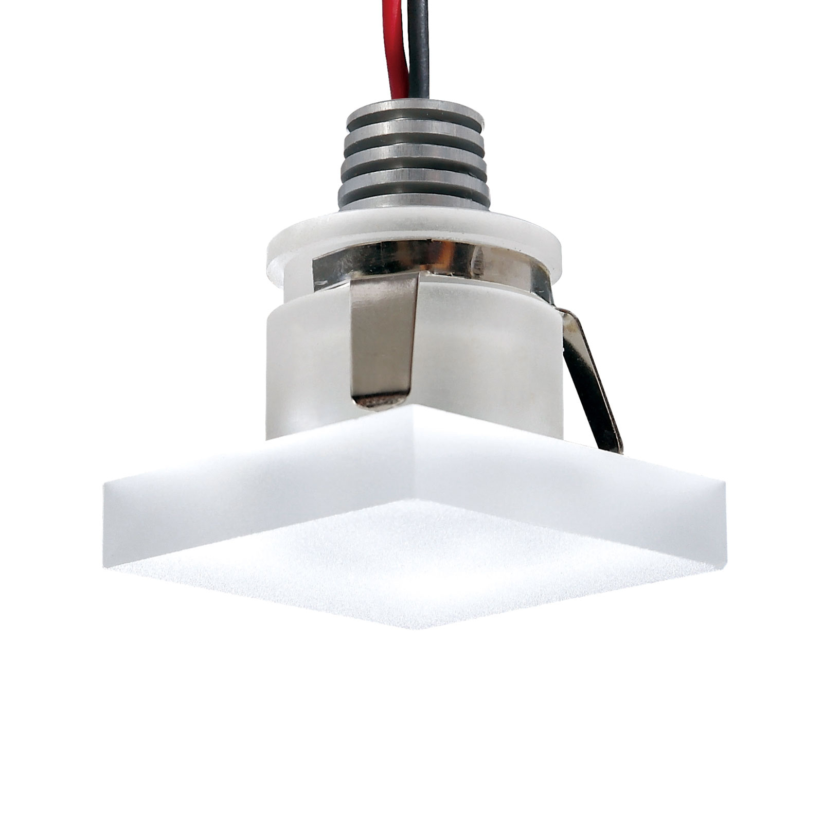 LED-uppokohdevalaisin Cristalin, kulmikas, IP44