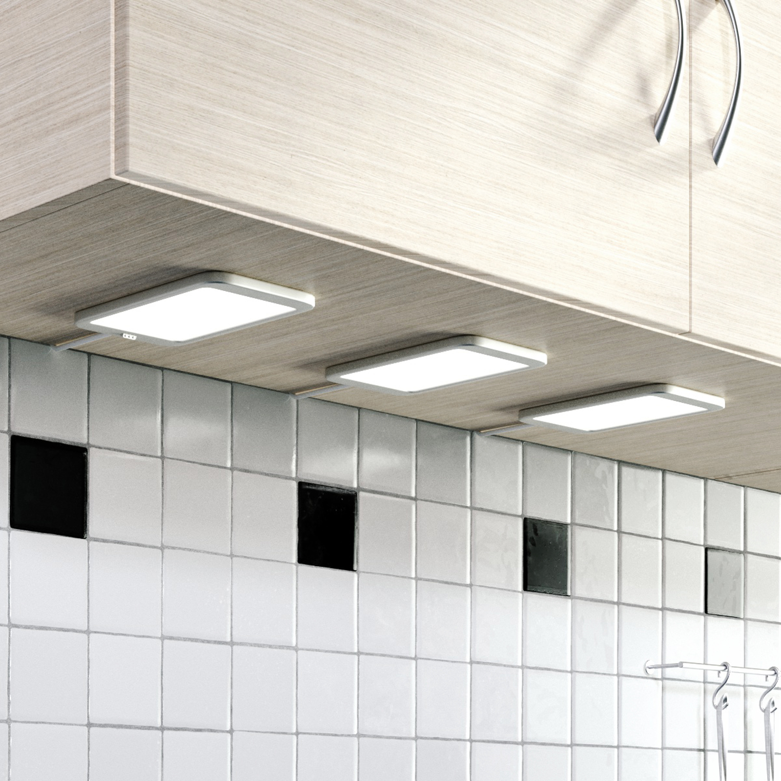 LED-kaapinalusvalaisin Svela, 3 kpl/sarja