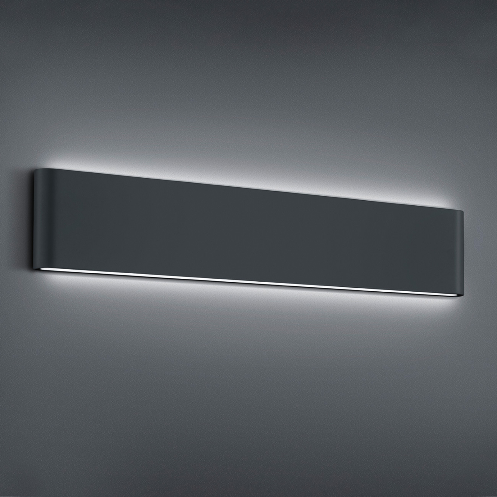 LED-ulkoseinälamppu Thames II, antrasiitti