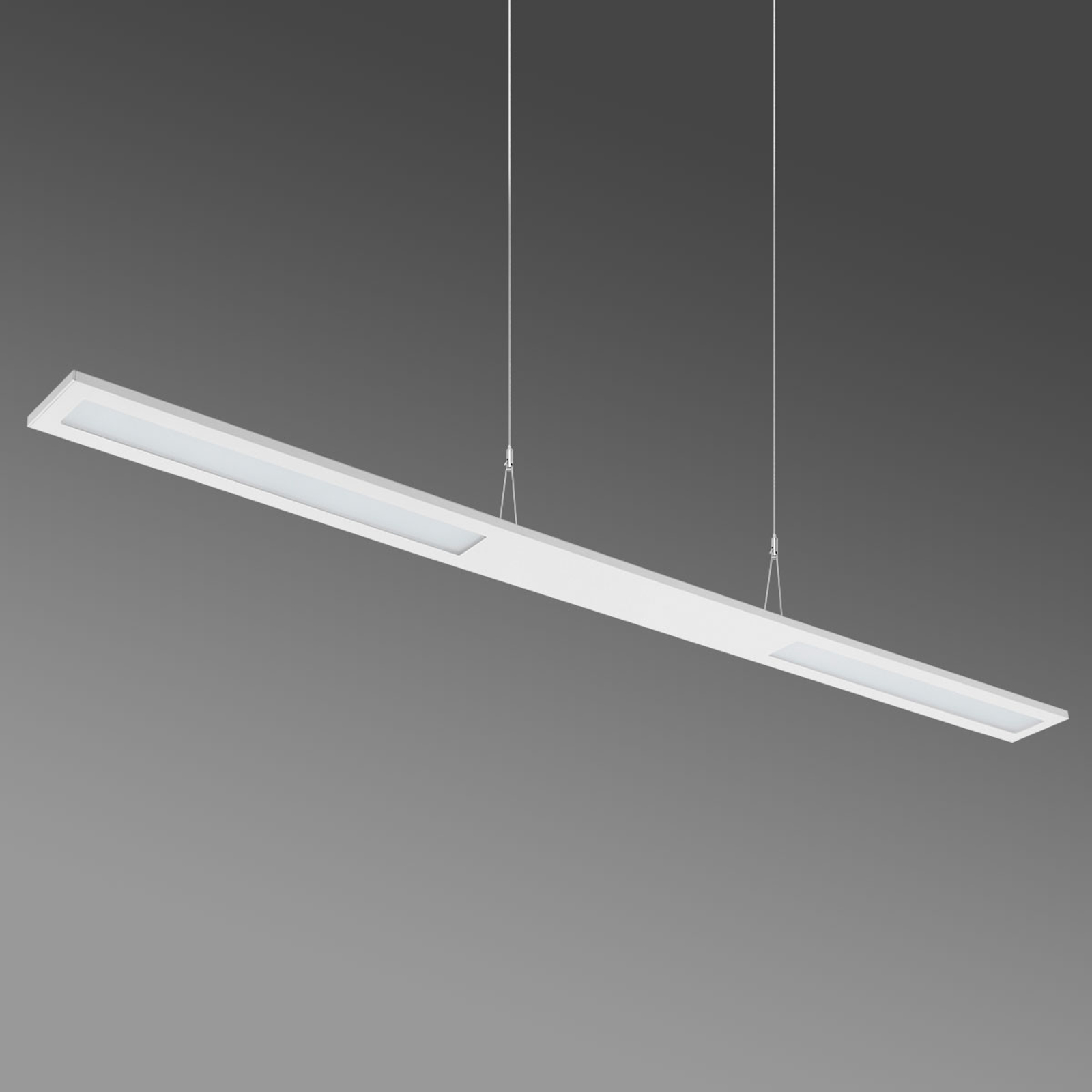 Pitkä LED-riippuvalaisin Duelis II, 4 000 K