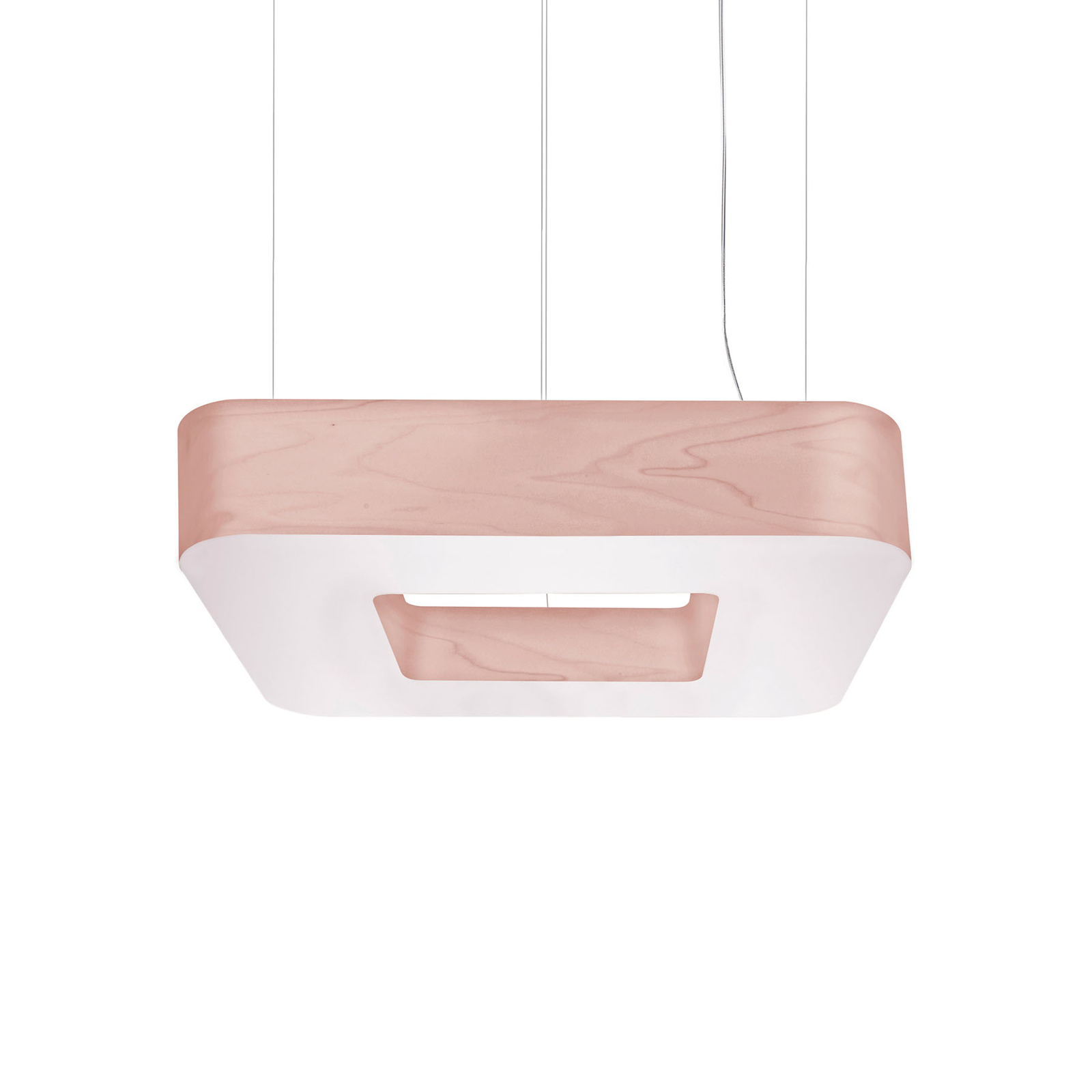 LZF Cuad -LED-riippuvalaisin 0–10 V, roosa