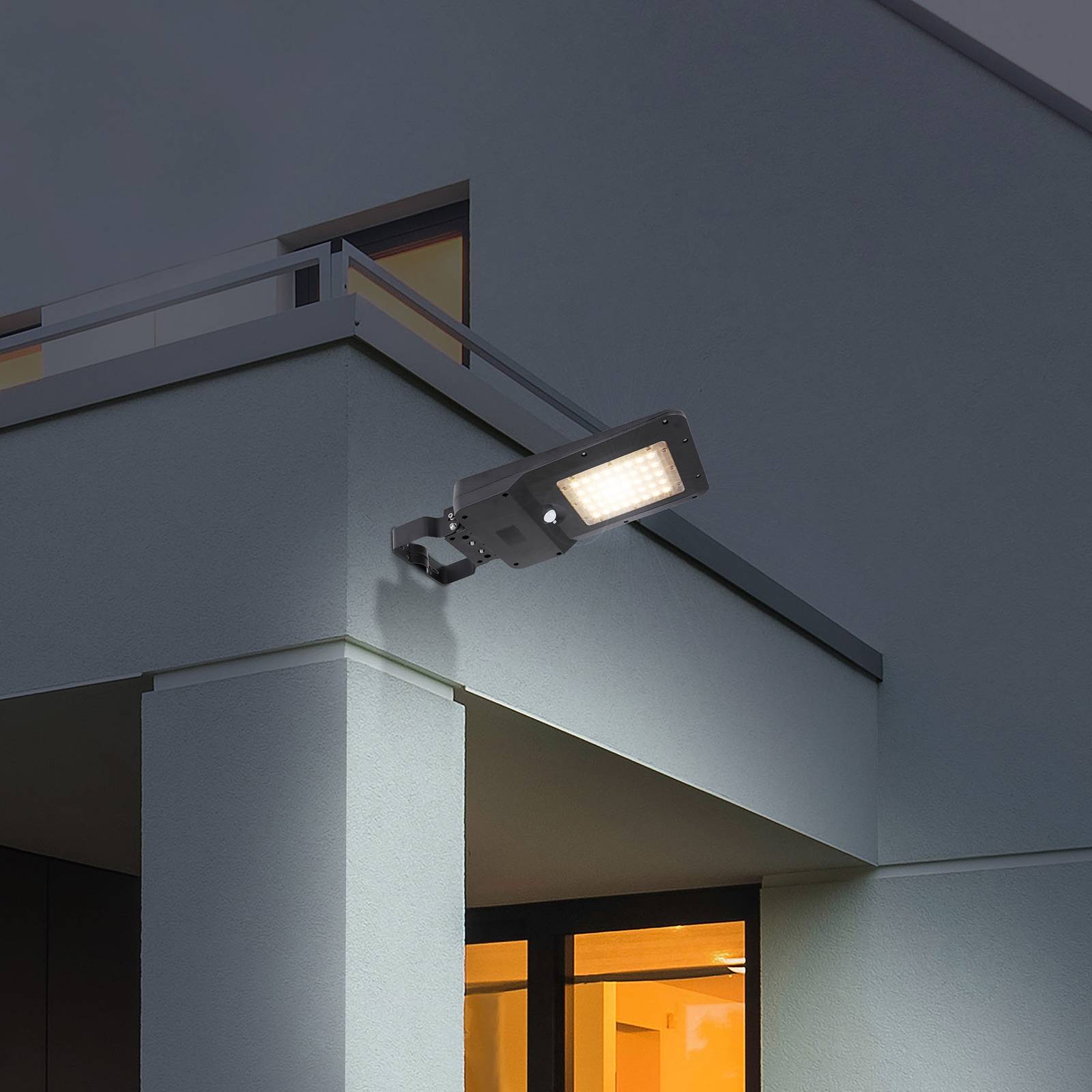 LED-aurinkoseinälamppu 36486 energiansäästötilalla
