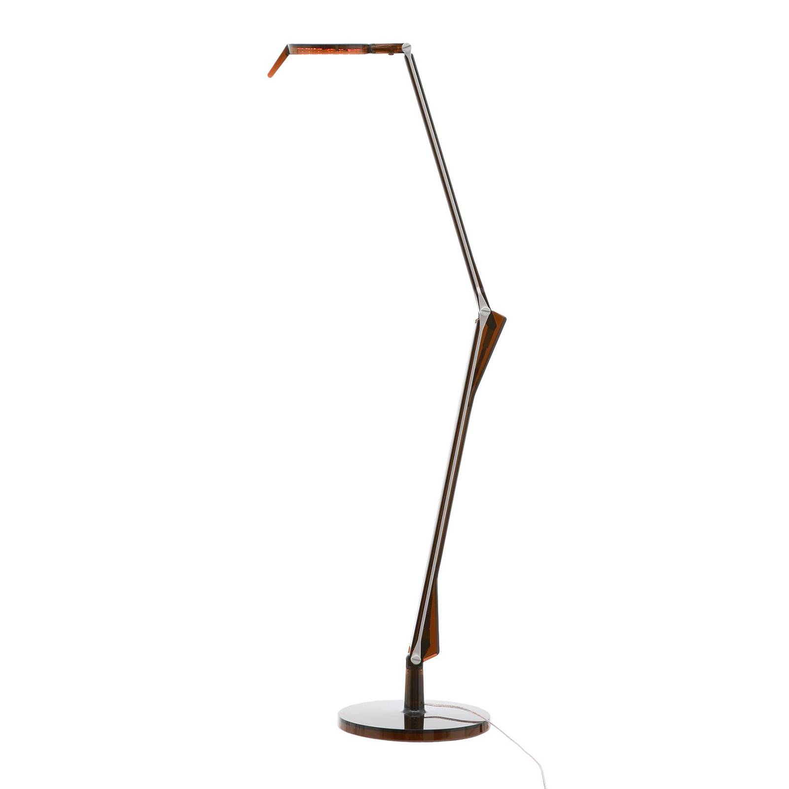 Kartell Aledin Tec -LED-pöytälamppu, meripihka