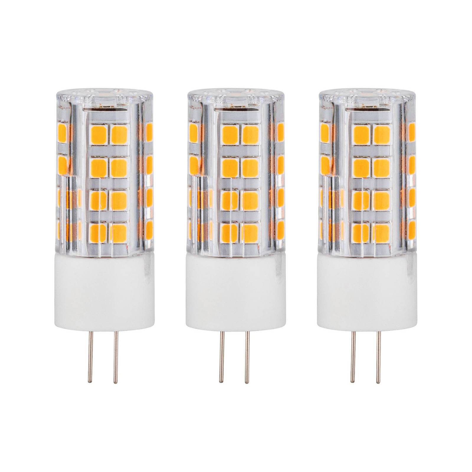 Paulmann 2-kantainen LED-lamppu G4 3W 2700K 3 kpl